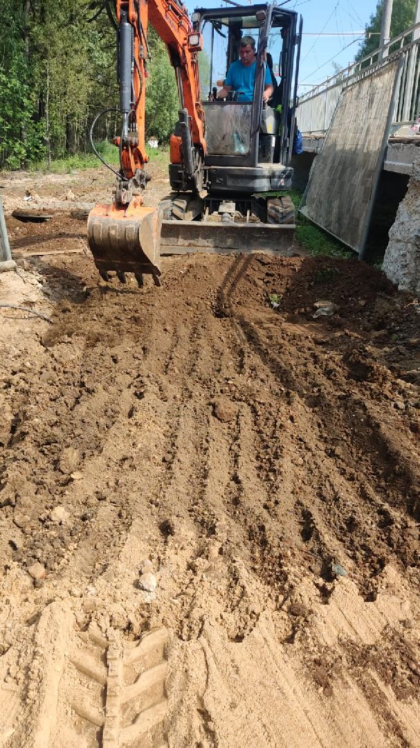 ремонт переезда, Лобня,железная дорога,