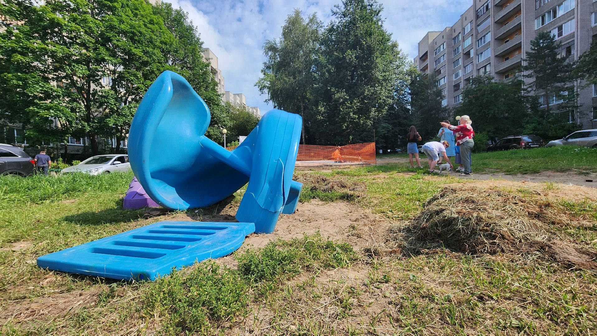 протвино, новая детская площадка, благоустройство,
