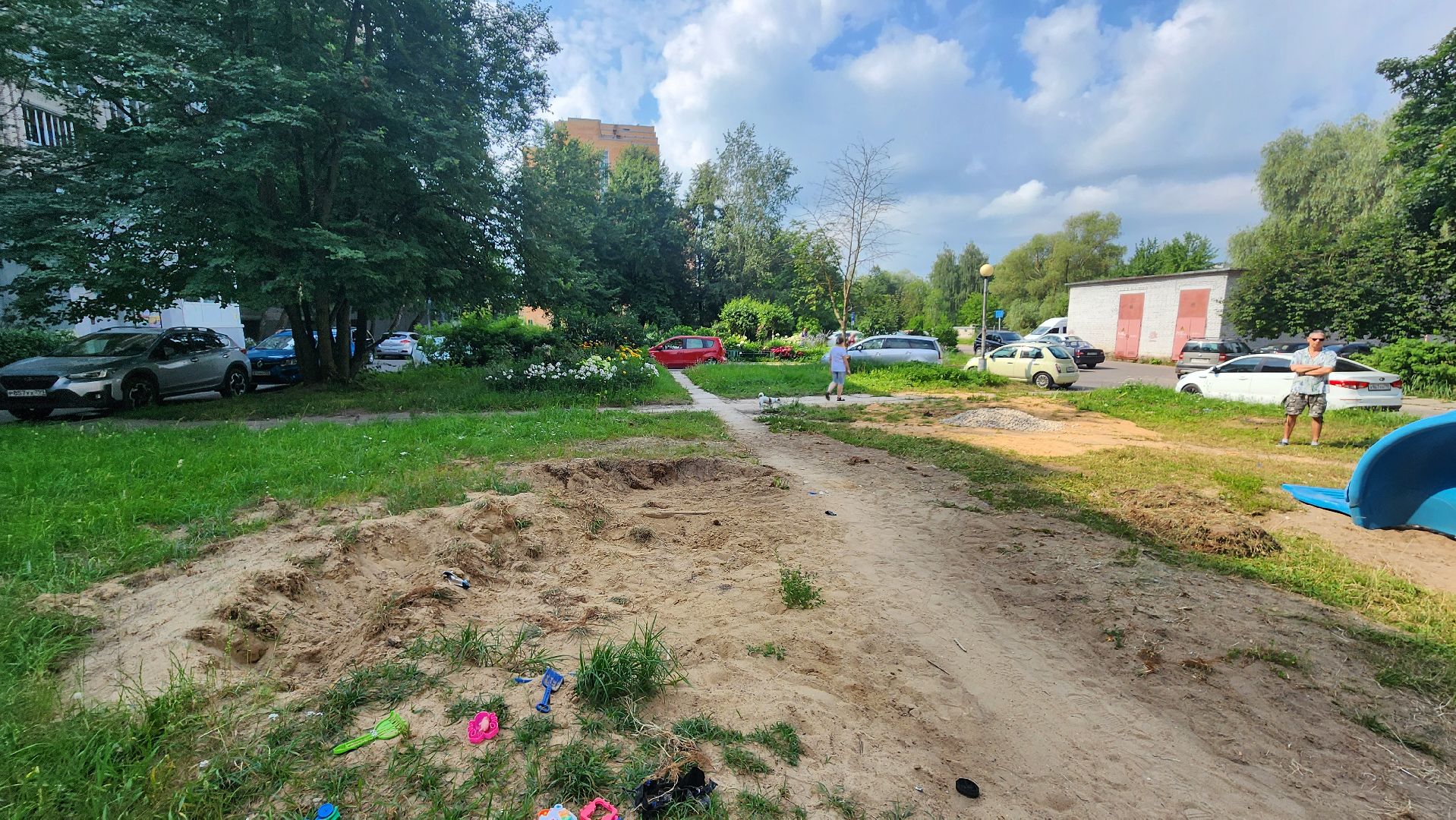 протвино, новая детская площадка, благоустройство,