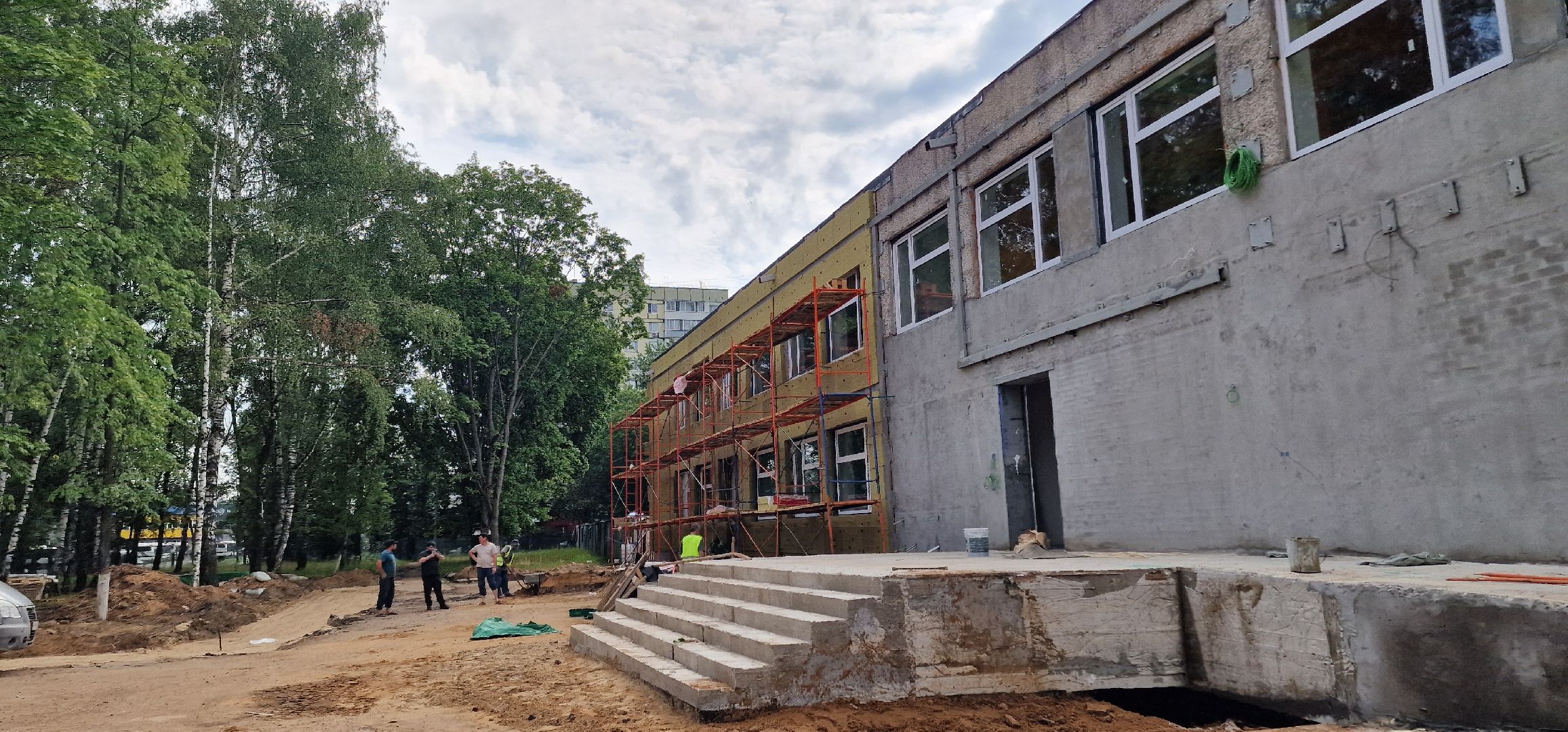 гимназия 1 баландина, капремонт, балашиха,