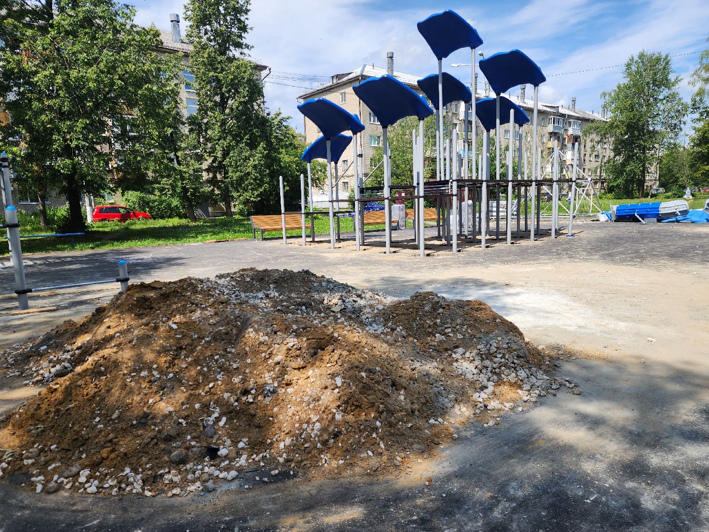 электросталь, жители, дети, детская площадка, строительство, благоустройство,
