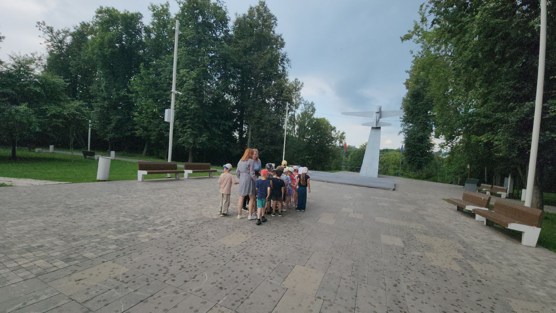 Истра, Парк, Дети, игры на свежем воздухе,