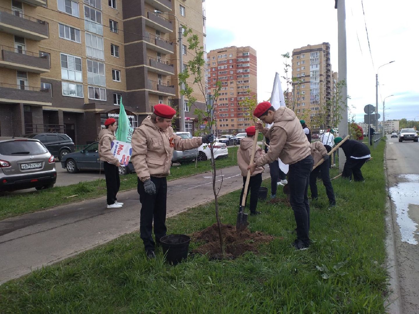 экология, акция, дети, школьники, Лосино-Петровский
