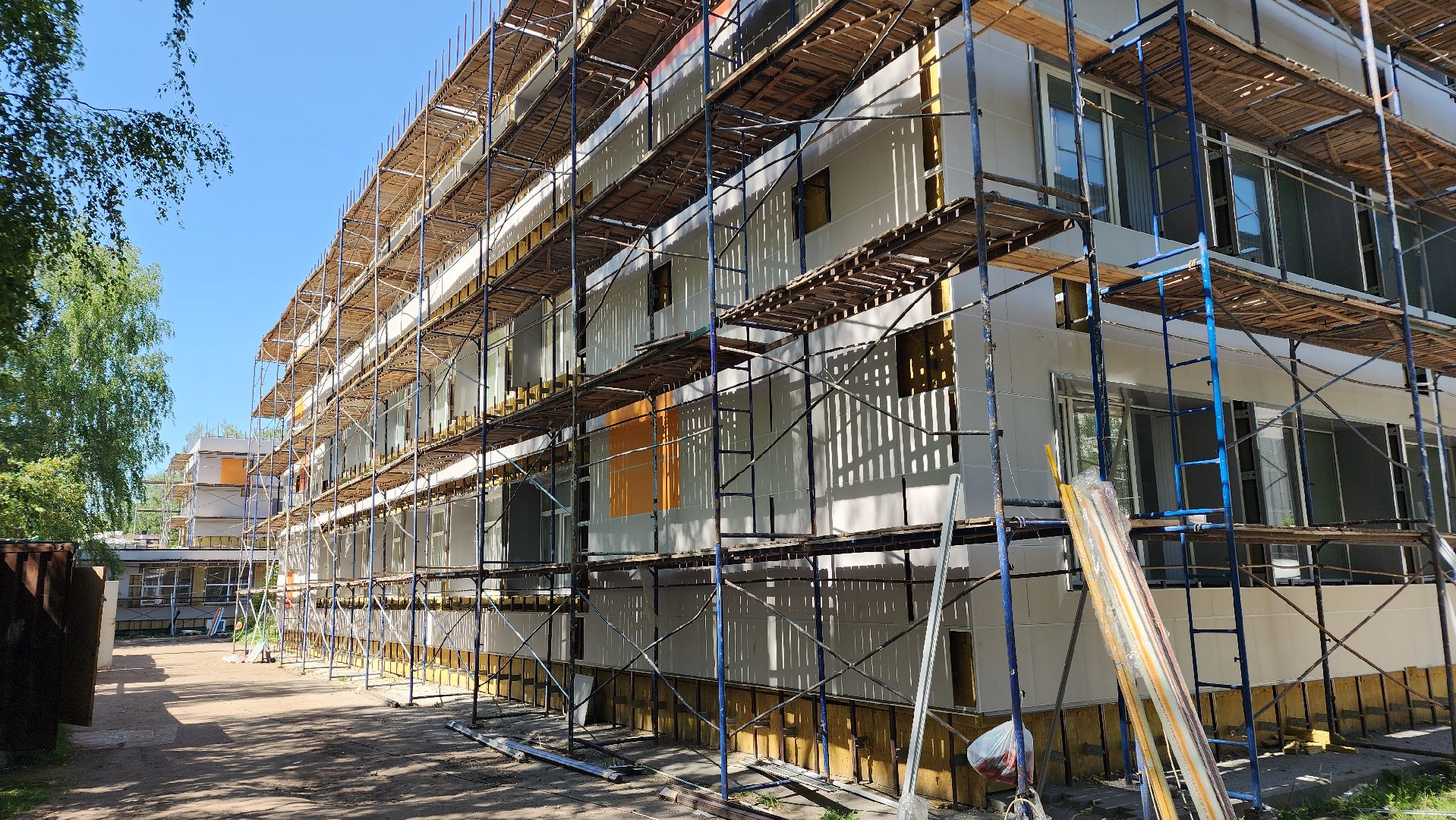 строительство, капитальный ремонт, школы, капремонт школы, лосино-петровский,