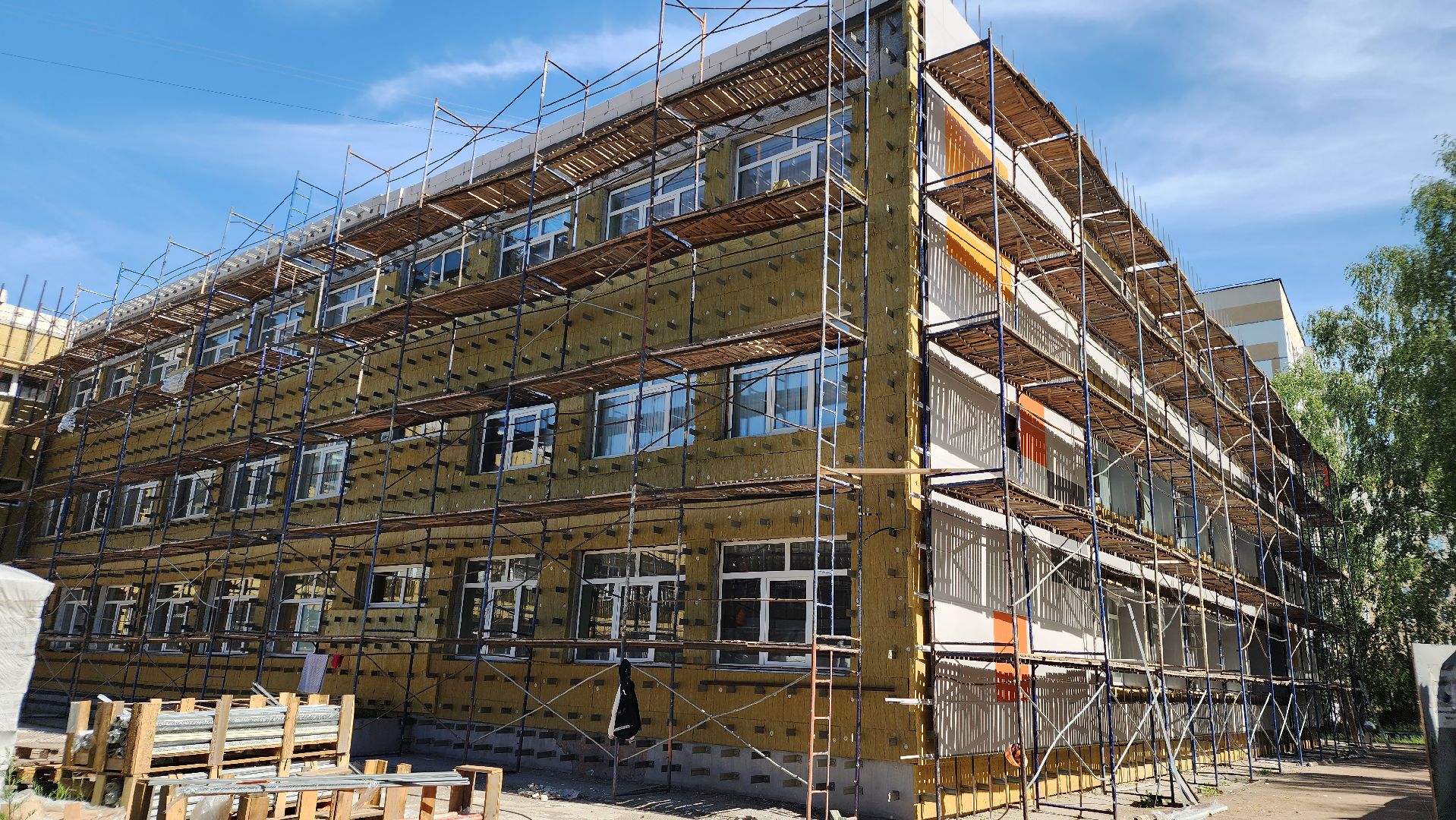 строительство, капитальный ремонт, школы, капремонт школы, лосино-петровский,