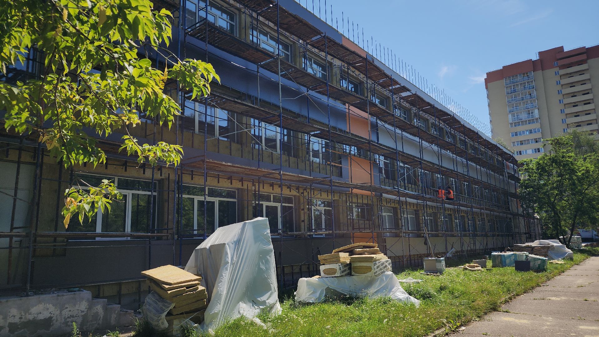 строительство, капитальный ремонт, школы, капремонт школы, лосино-петровский,