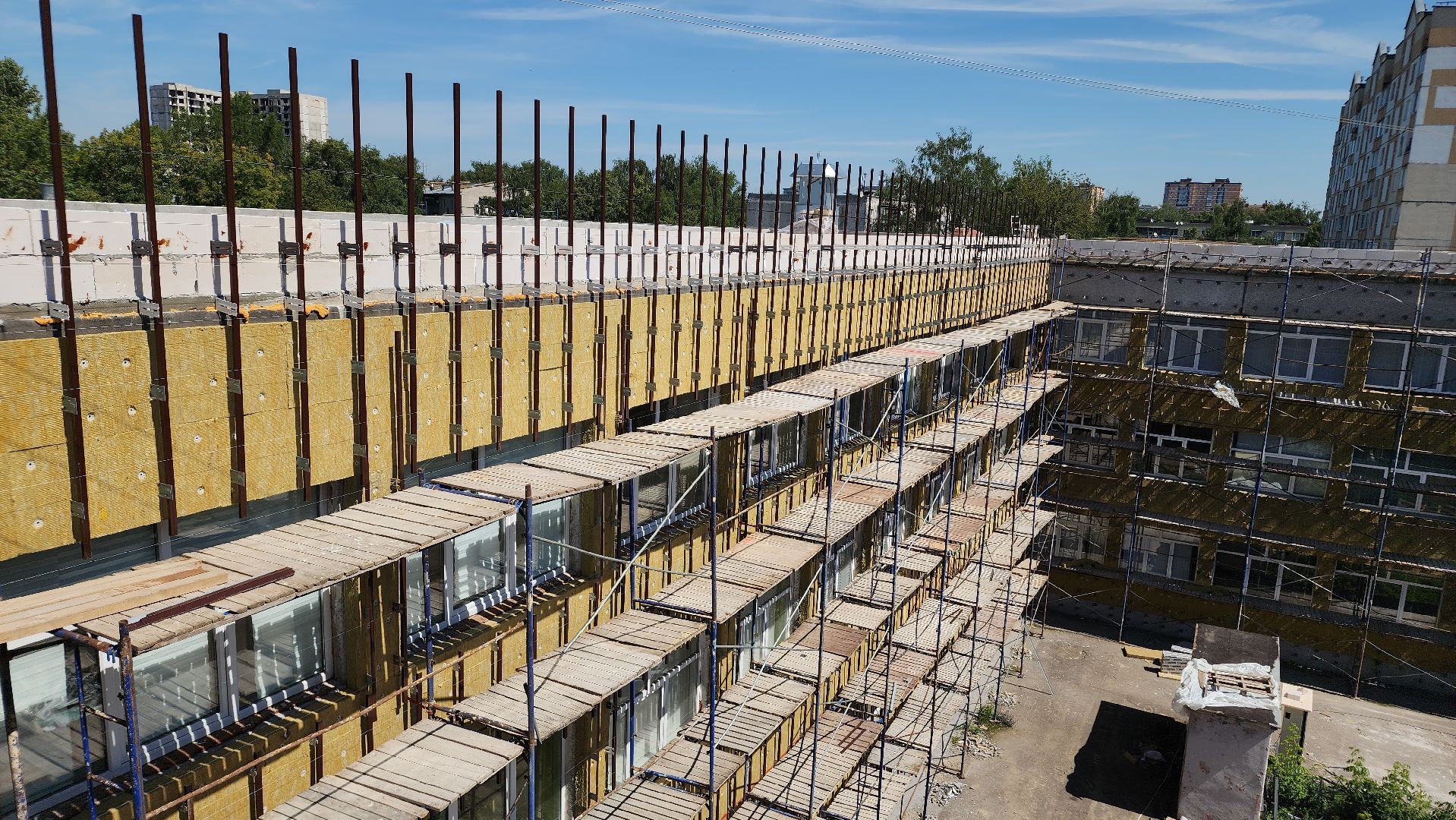 строительство, капитальный ремонт, школы, капремонт школы, лосино-петровский,