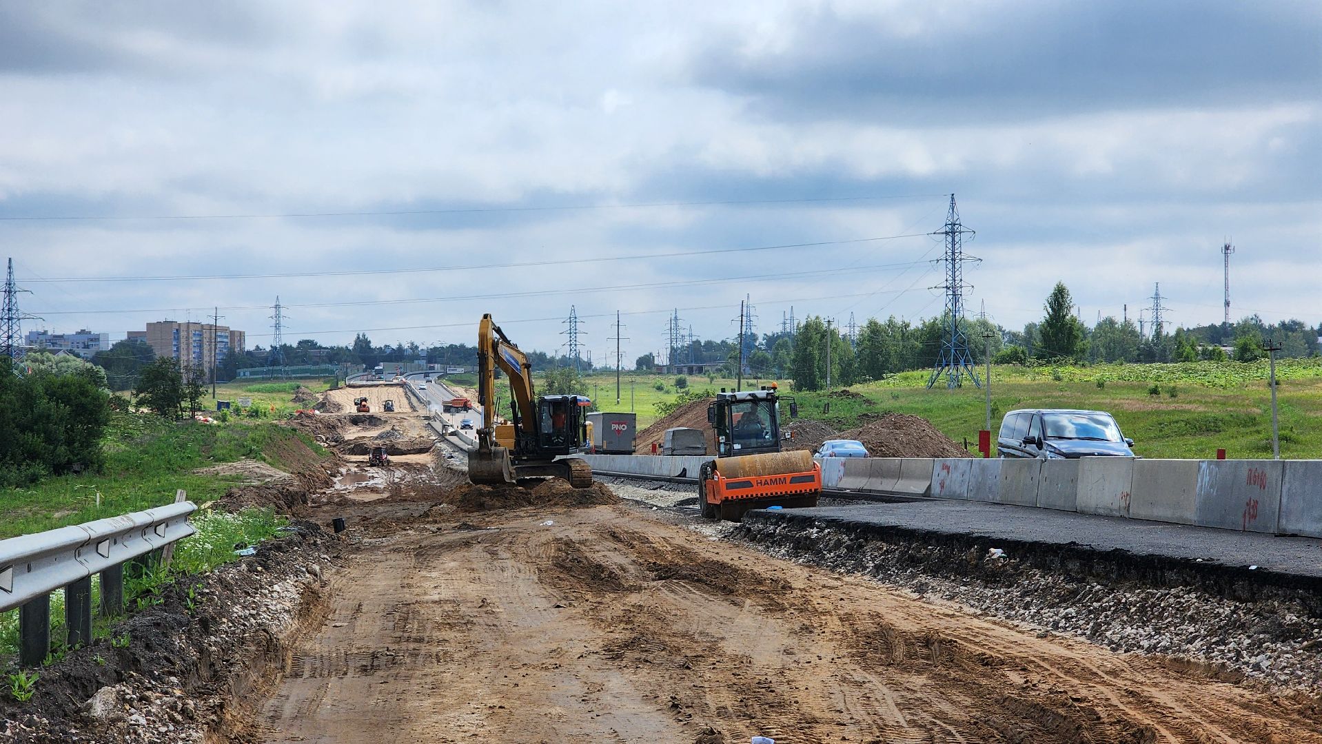 м9 балтия, дорога, волоколамск, строительство,