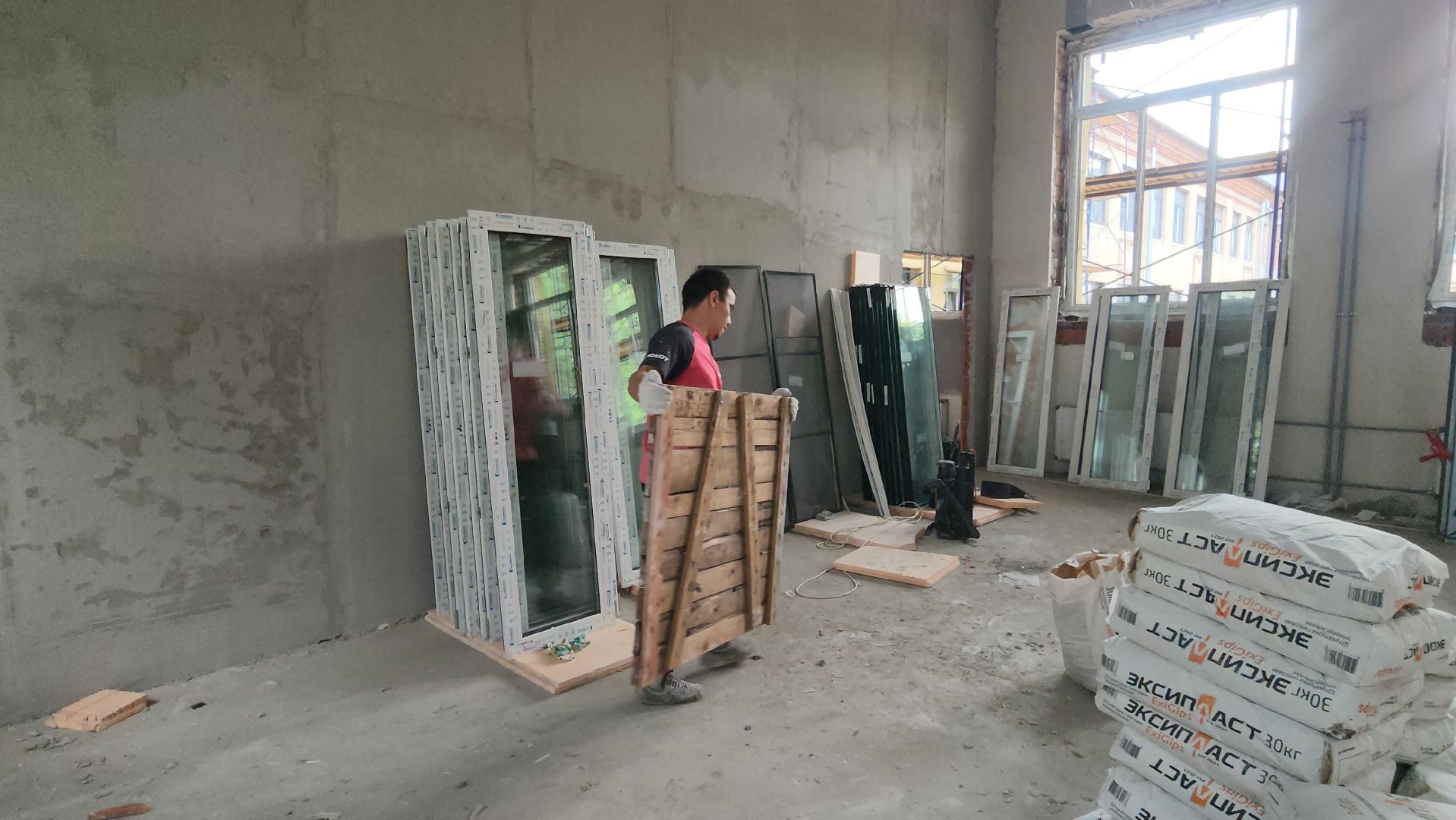 люберцы, капитальный ремонт, гимназия 5, строители,