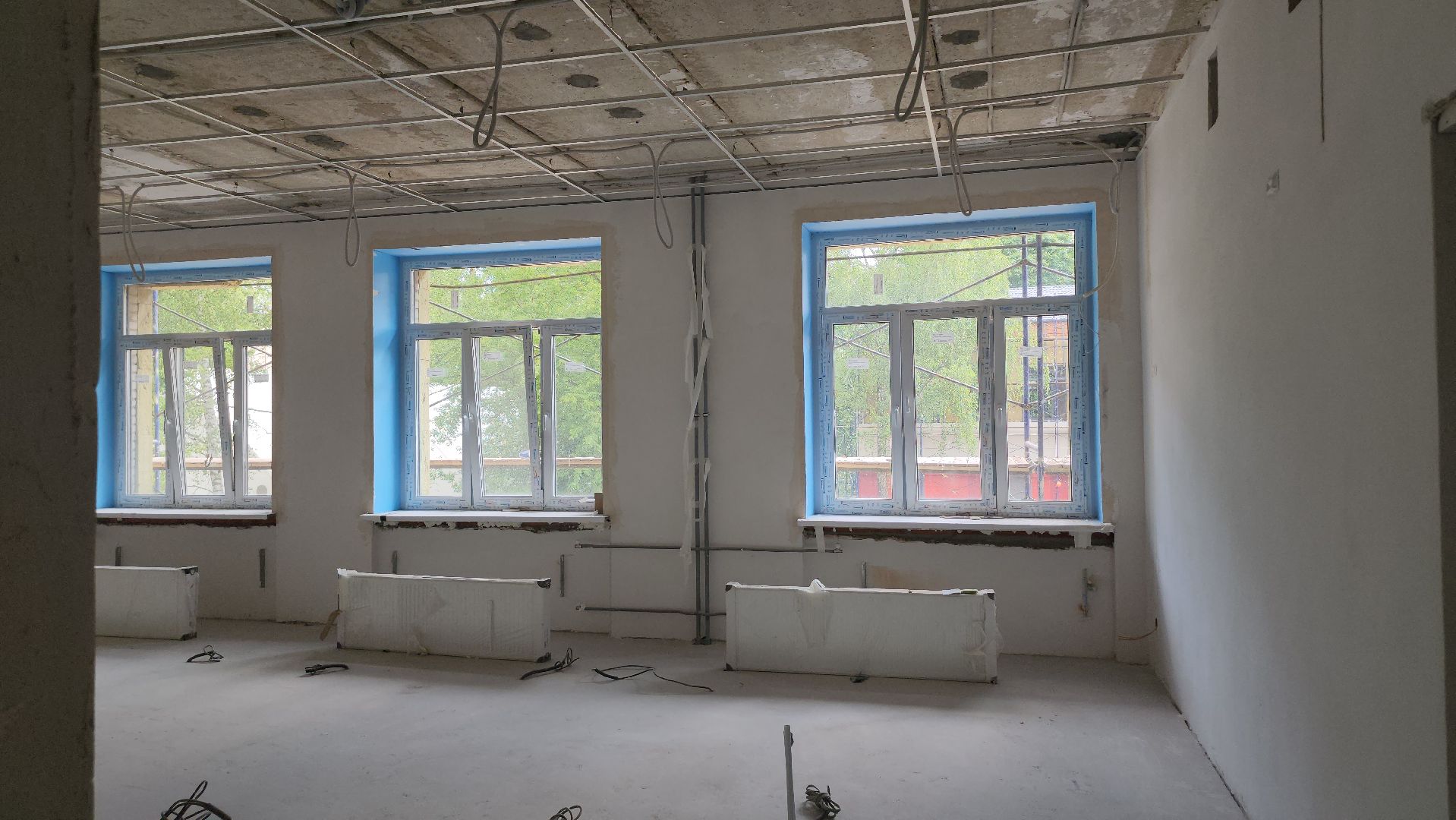 люберцы, капитальный ремонт, гимназия 5, строители,