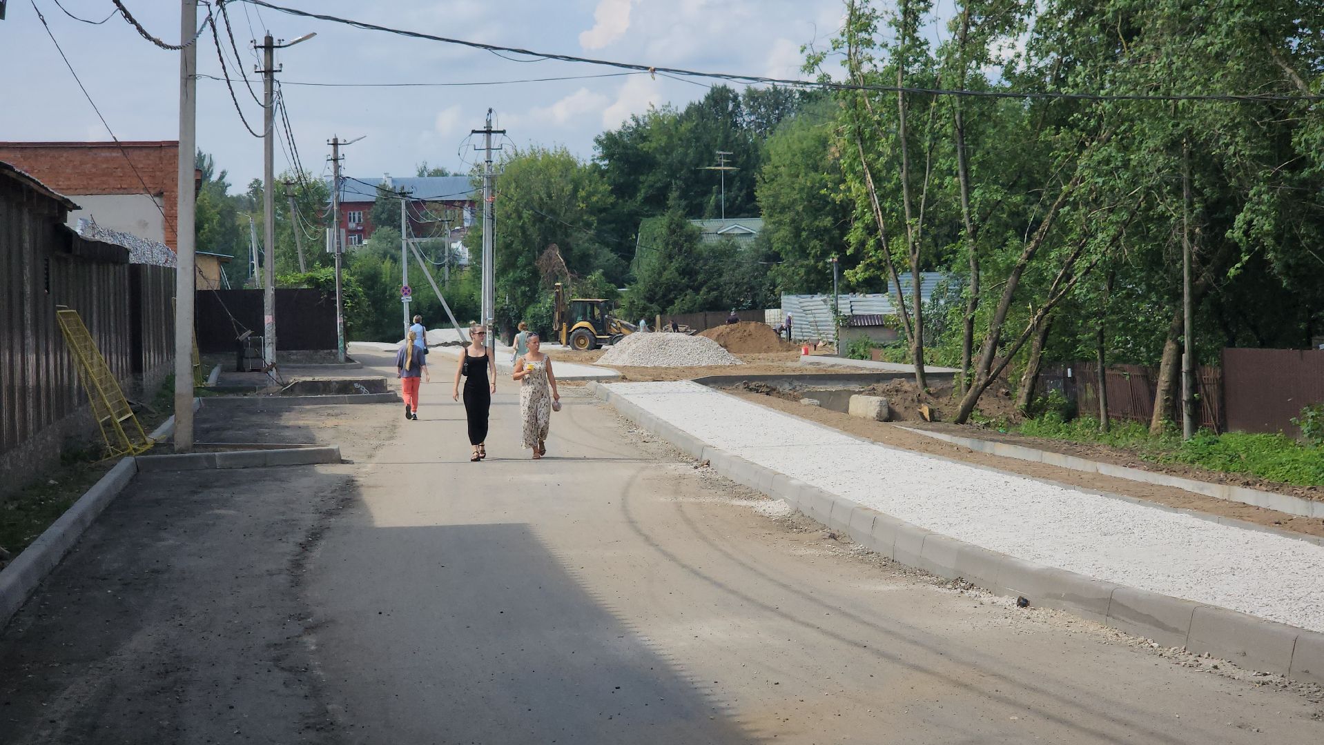 благоуствойство, новая пешеходная зона, щёлково,