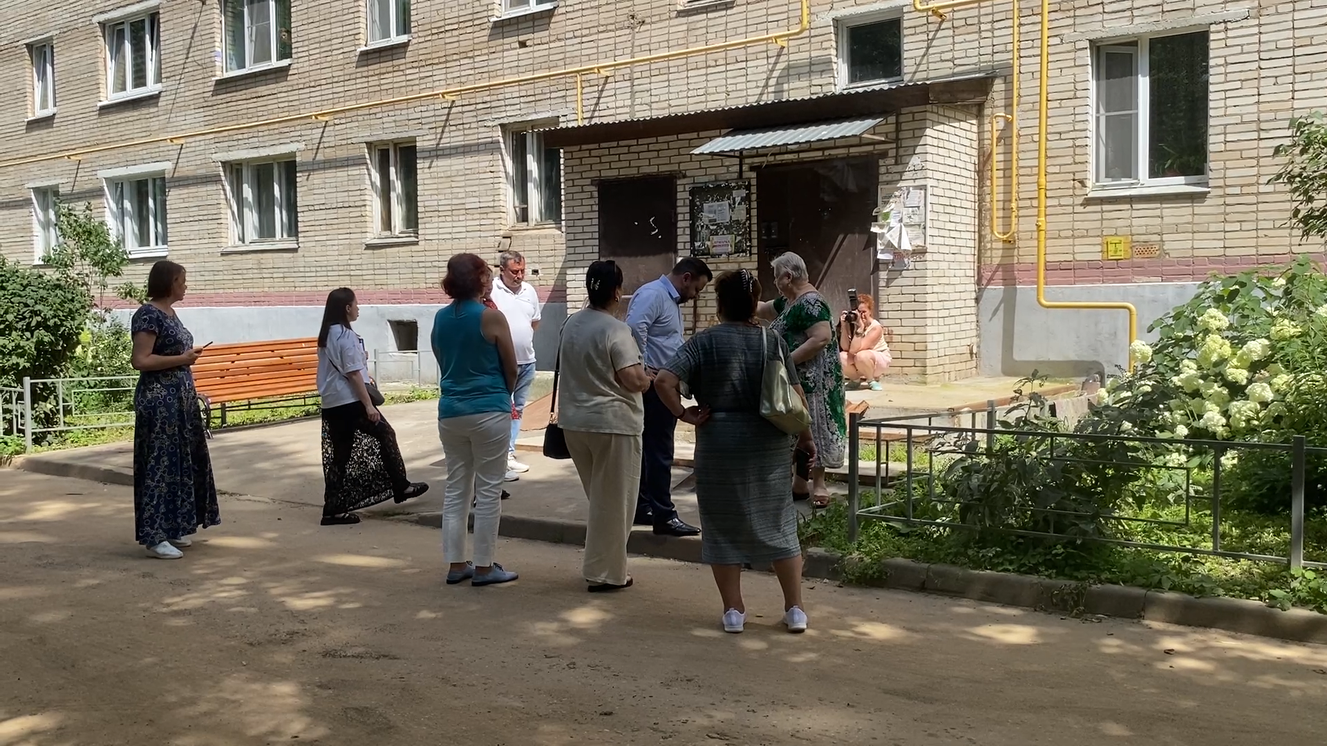 ремонт МКД, ремонт подъезда, власиха цветной бульвар, цветной бульвар 8, обход территории, обращения жителей,