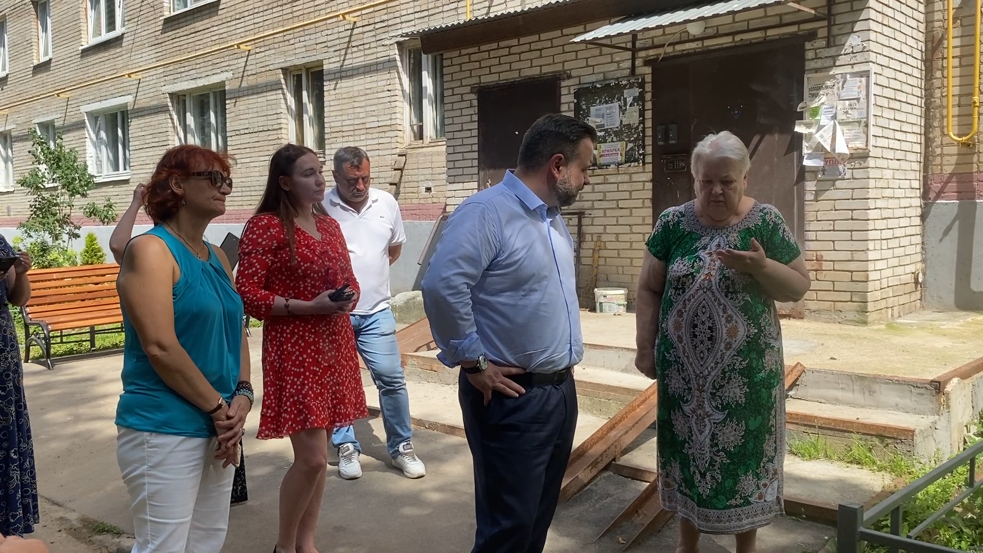 ремонт МКД, ремонт подъезда, власиха цветной бульвар, цветной бульвар 8, обход территории, обращения жителей,