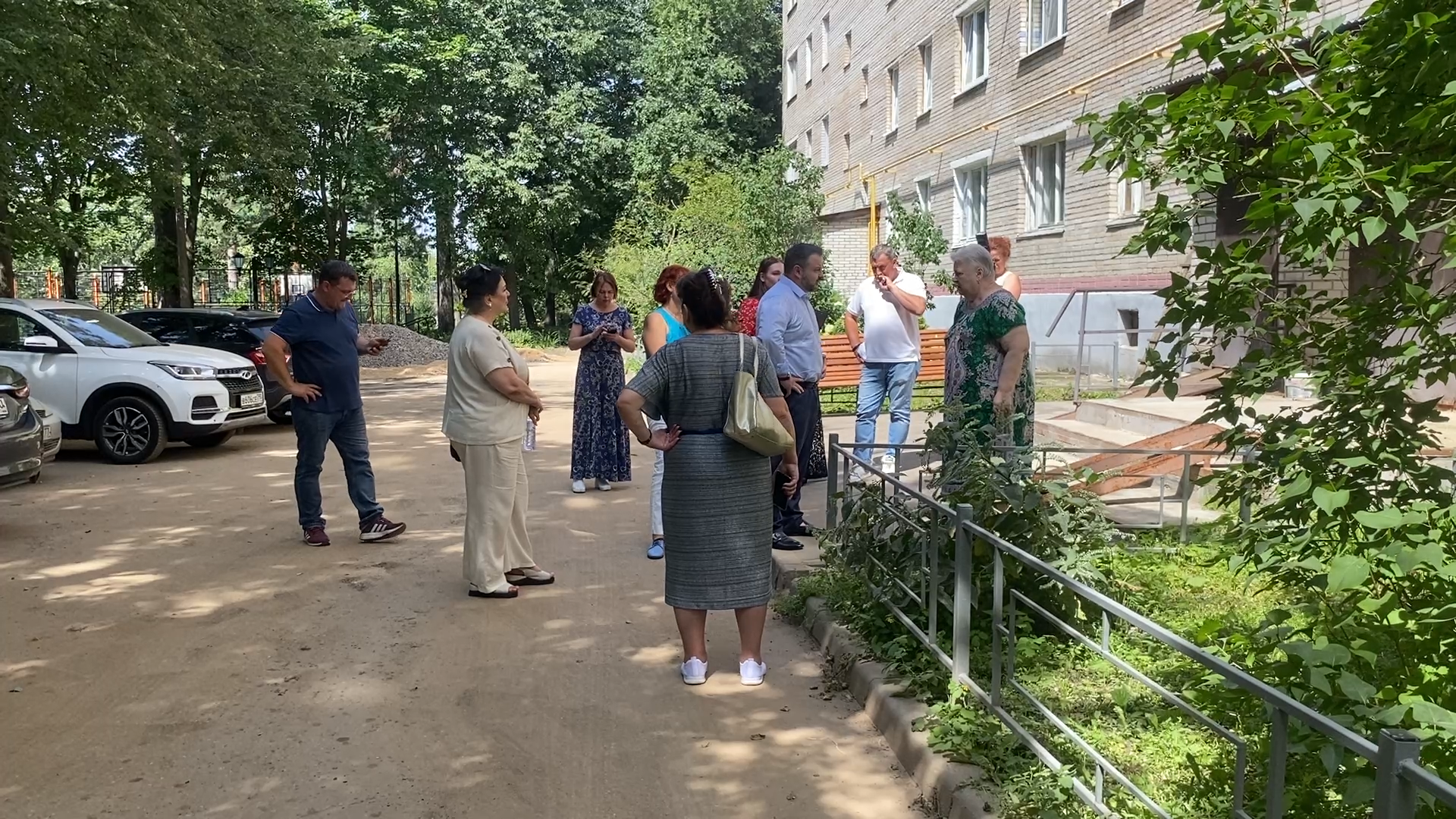 ремонт МКД, ремонт подъезда, власиха цветной бульвар, цветной бульвар 8, обход территории, обращения жителей,