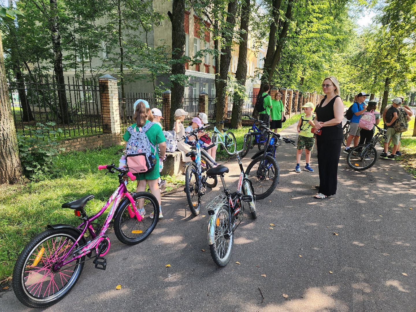 красноармейск, городской округ пушкинский, каникулы с пользой, велопрогулка, поход,