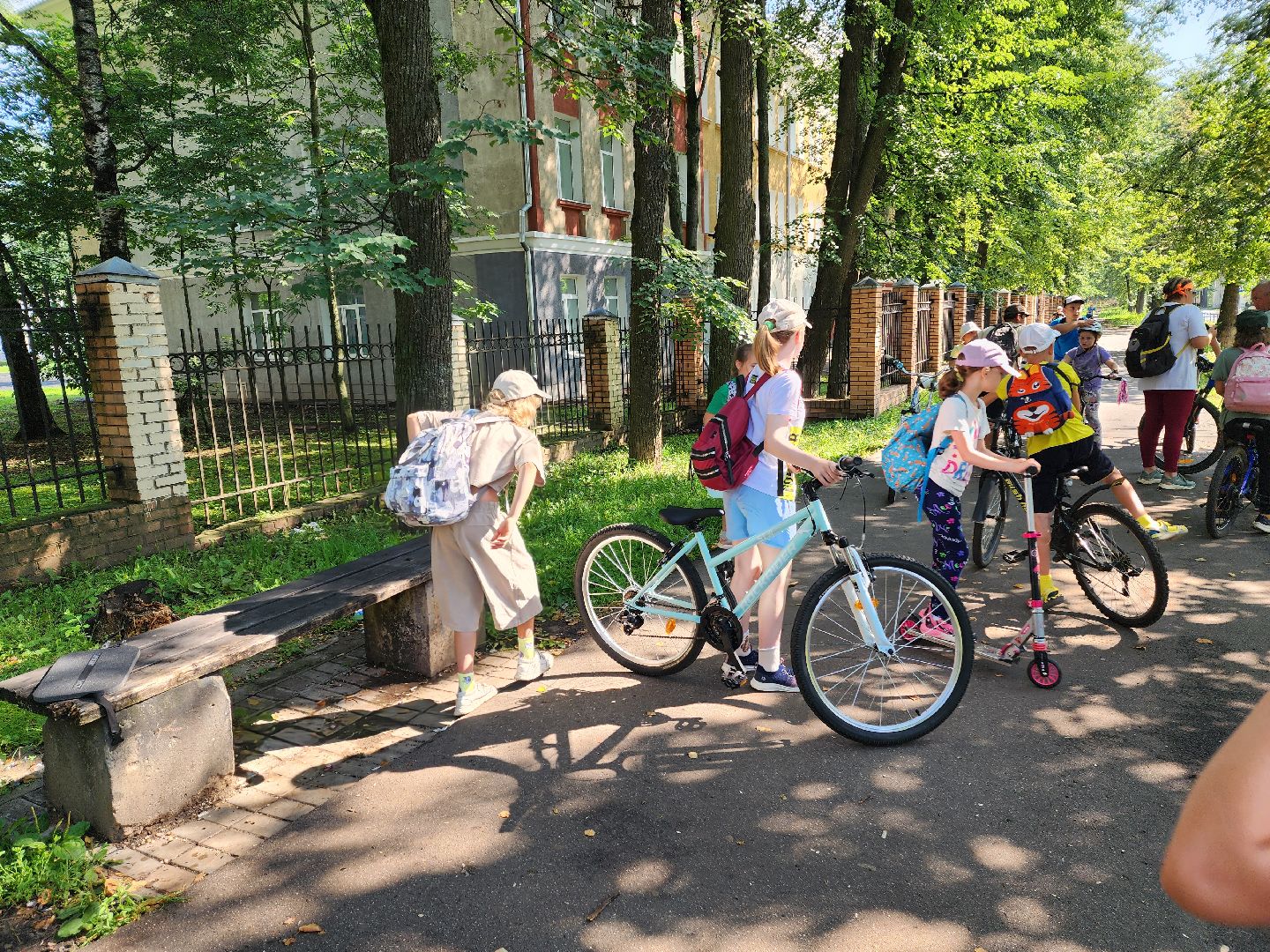красноармейск, городской округ пушкинский, каникулы с пользой, велопрогулка, поход,