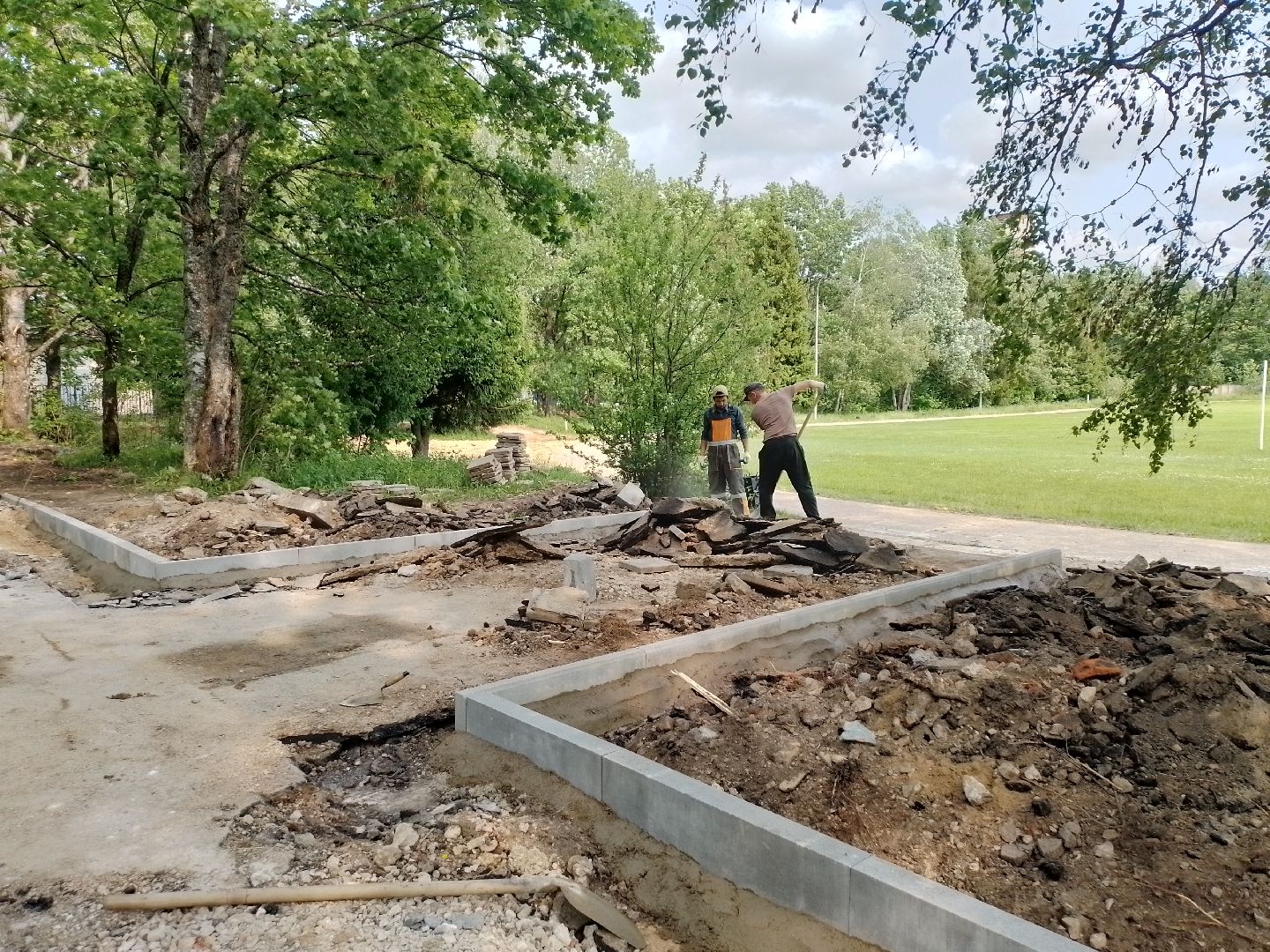 городской округ восход, строительство , благоустройство, стадион, формирование комфортной городской среды,