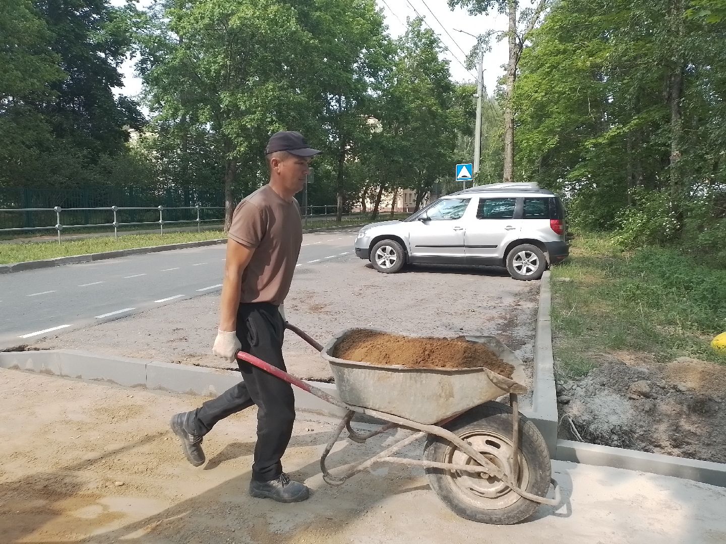 городской округ восход, строительство , благоустройство, стадион, формирование комфортной городской среды,