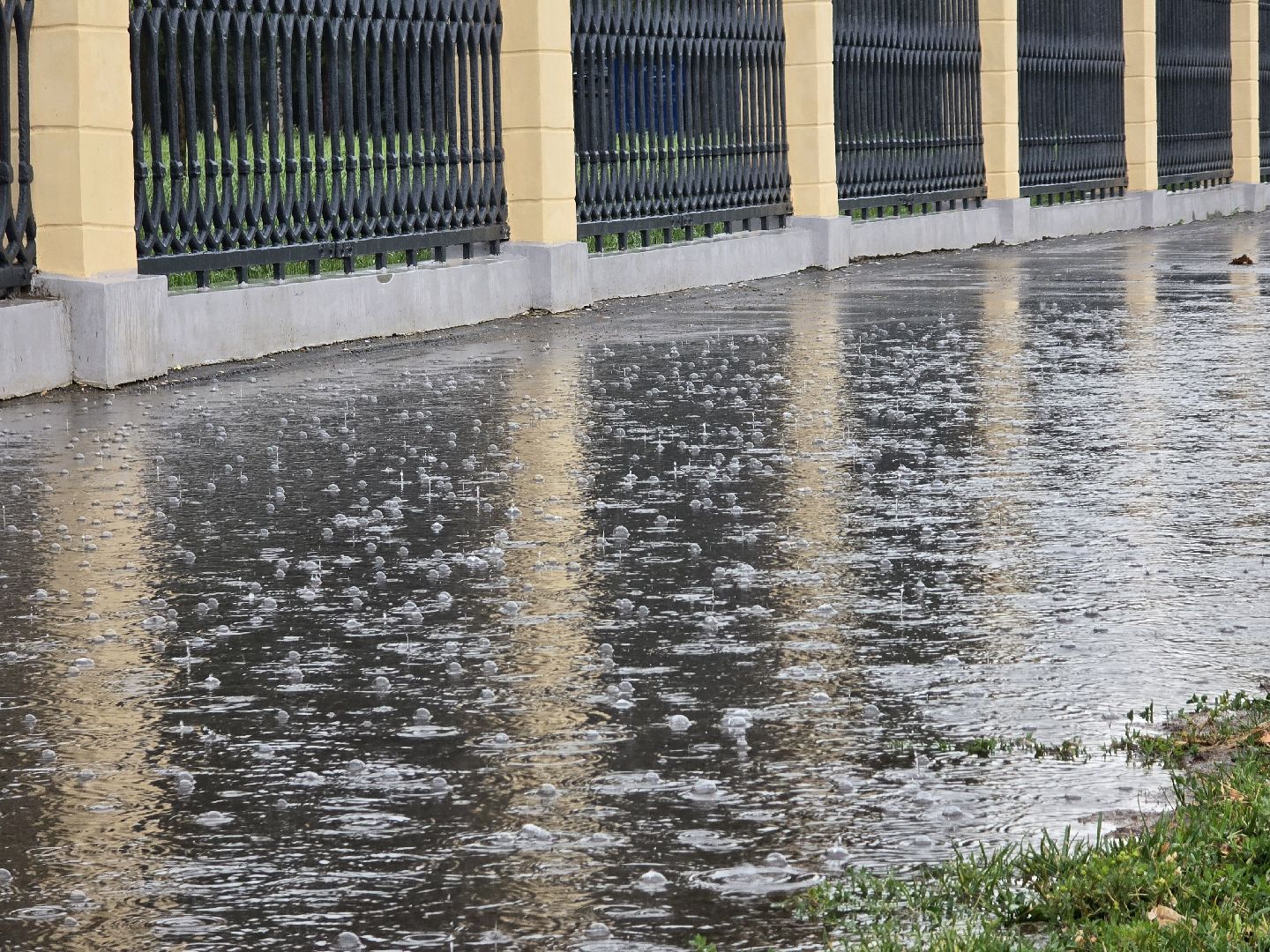 Коломна, ливень, непогода,