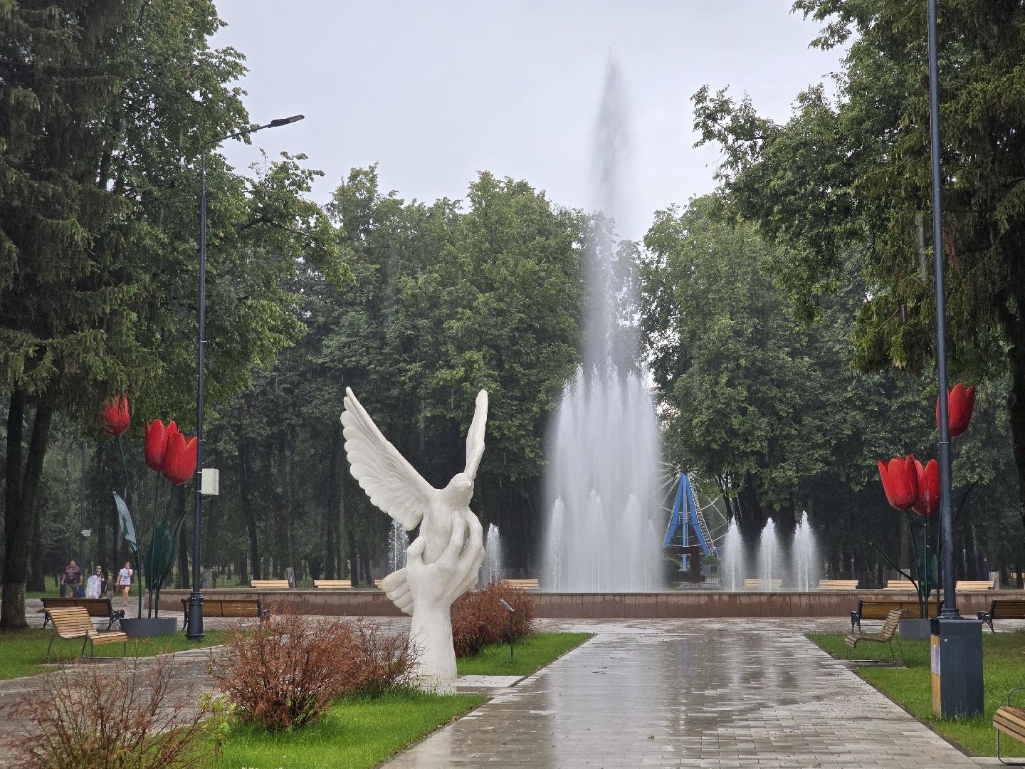 Коломна, ливень, непогода,