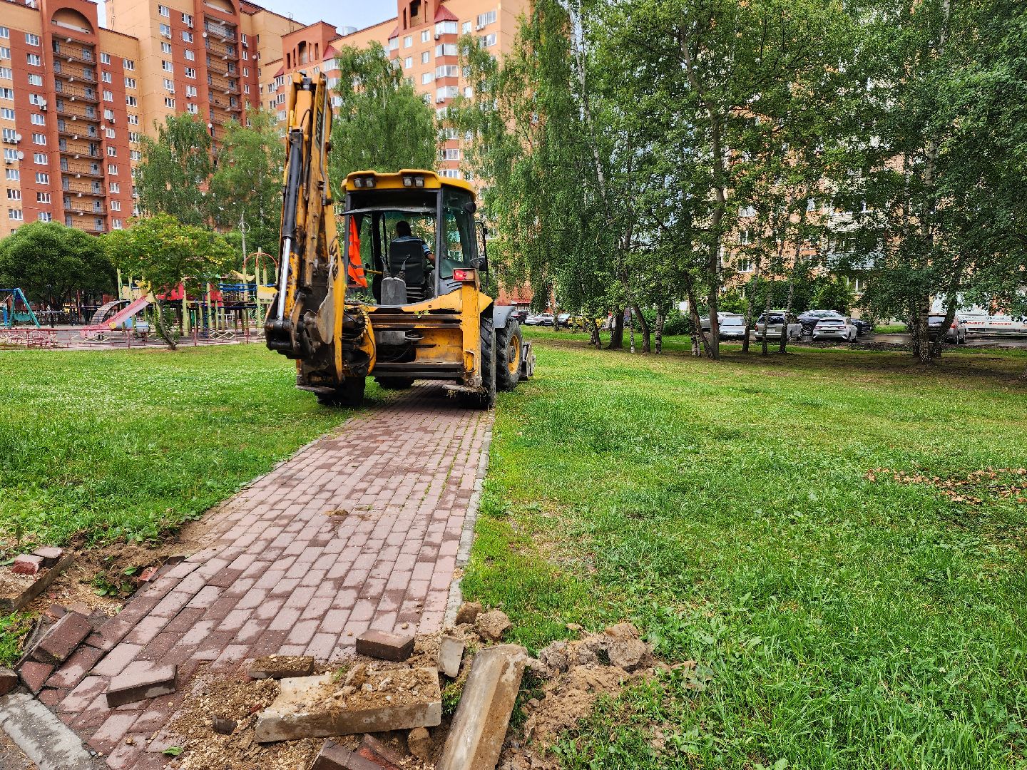 раменское, благоустройство, комплексное благоустройство дворов многоквартирных домов,дергаевская 8-18 и 24,вертикальные видео,