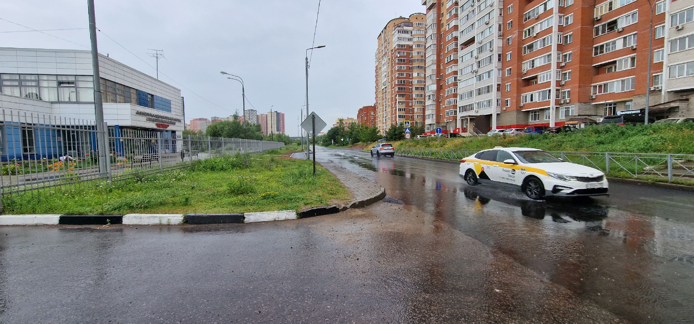 благоустройство, микрорайон новый свет, балашиха, новый асфальт,