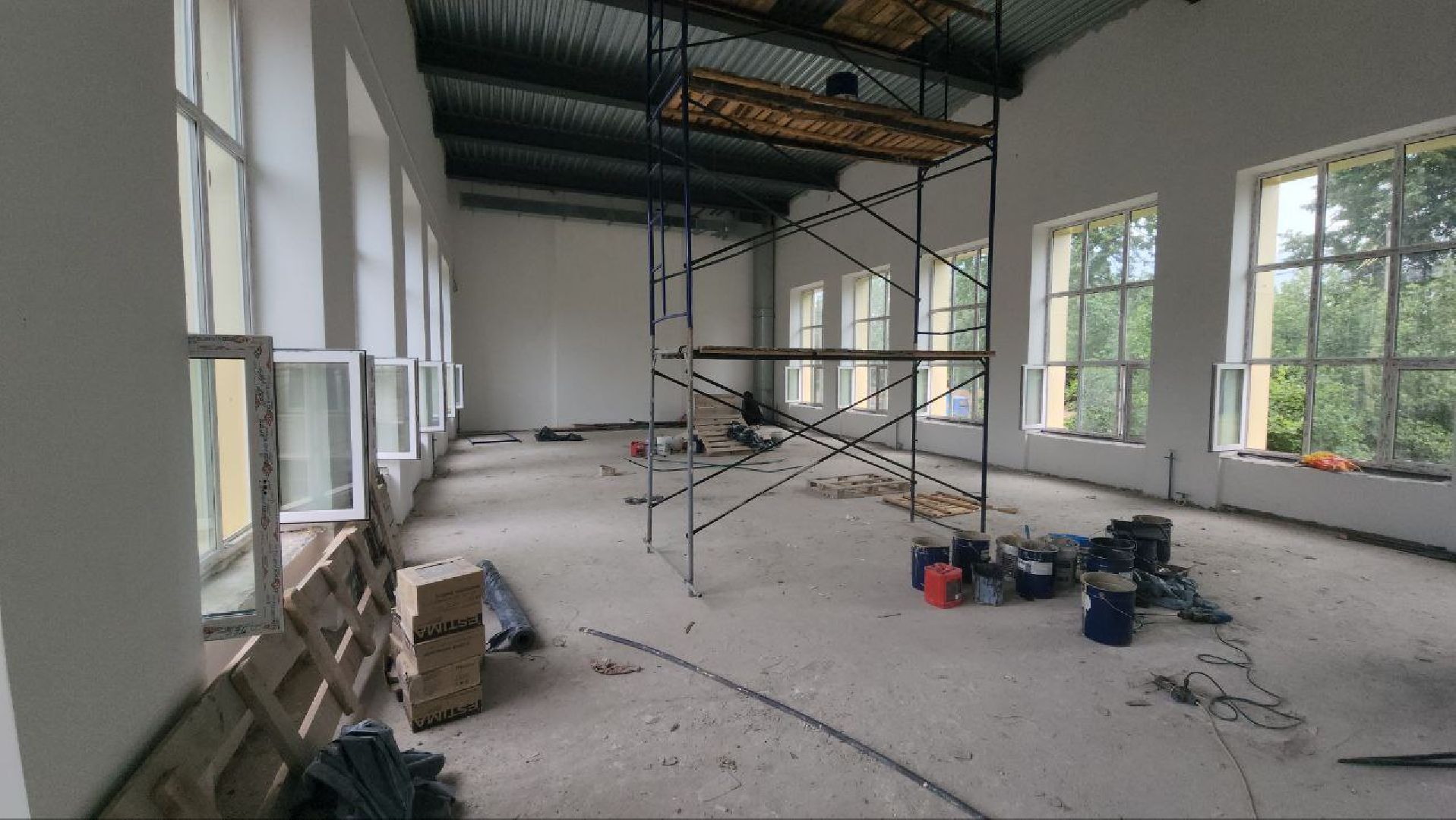 серпухов, школа 6, капитальный ремонт школы, улица водонапорная,