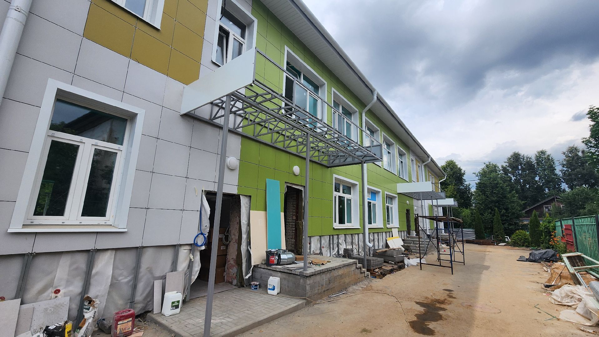 капремонт, детский сад, домодедово, подмосковье,