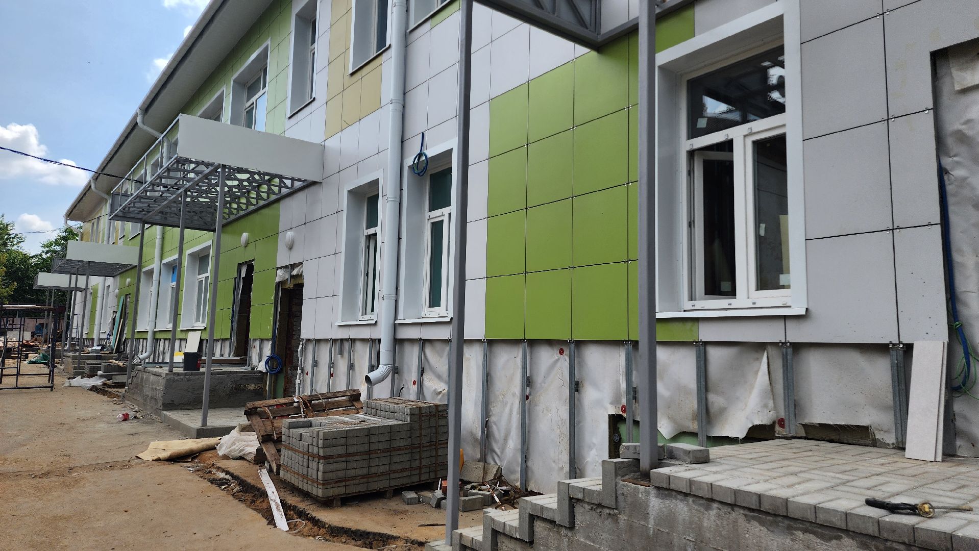 капремонт, детский сад, домодедово, подмосковье,