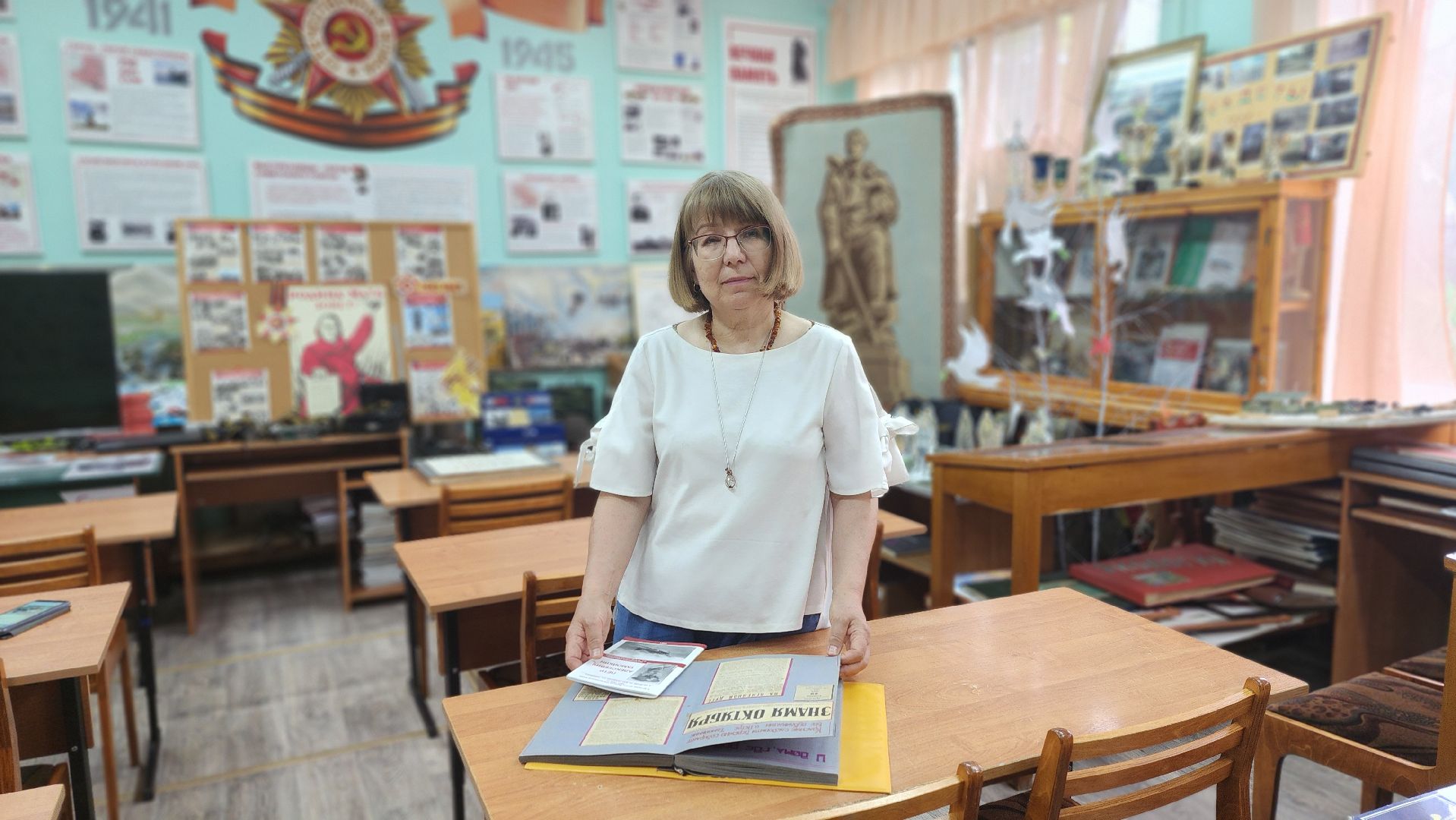 солнечногорск, гимназия 6, школьный музей, музей вов, исследовательский проект,