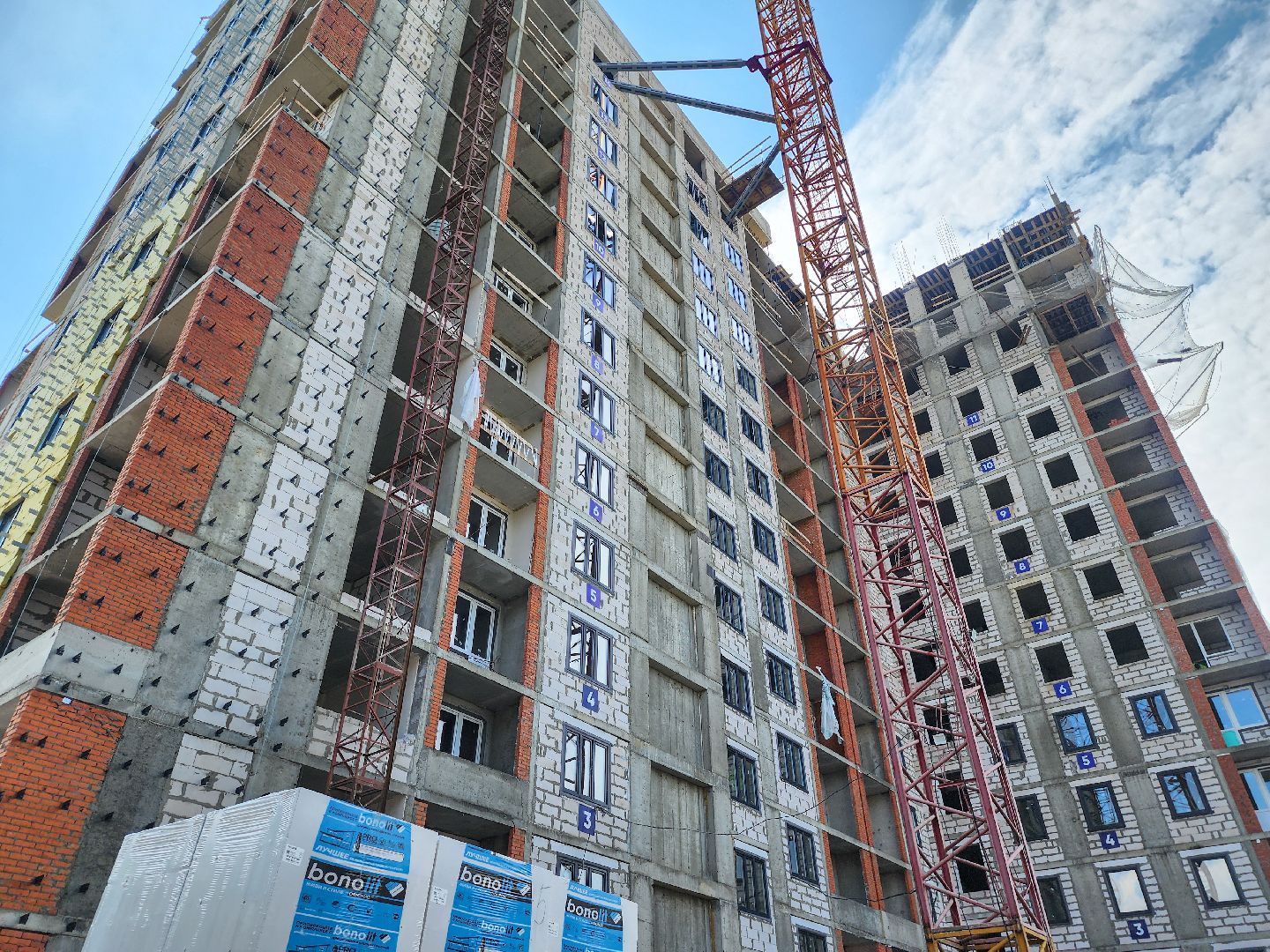 Подольск, строительство, южный поселок, дом для переселенцев подольск,