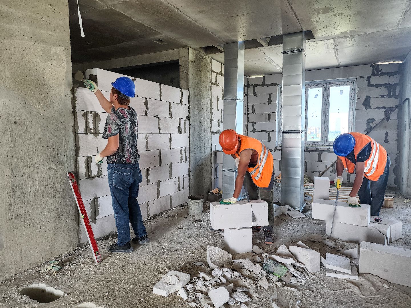 Подольск, строительство, южный поселок, дом для переселенцев подольск,