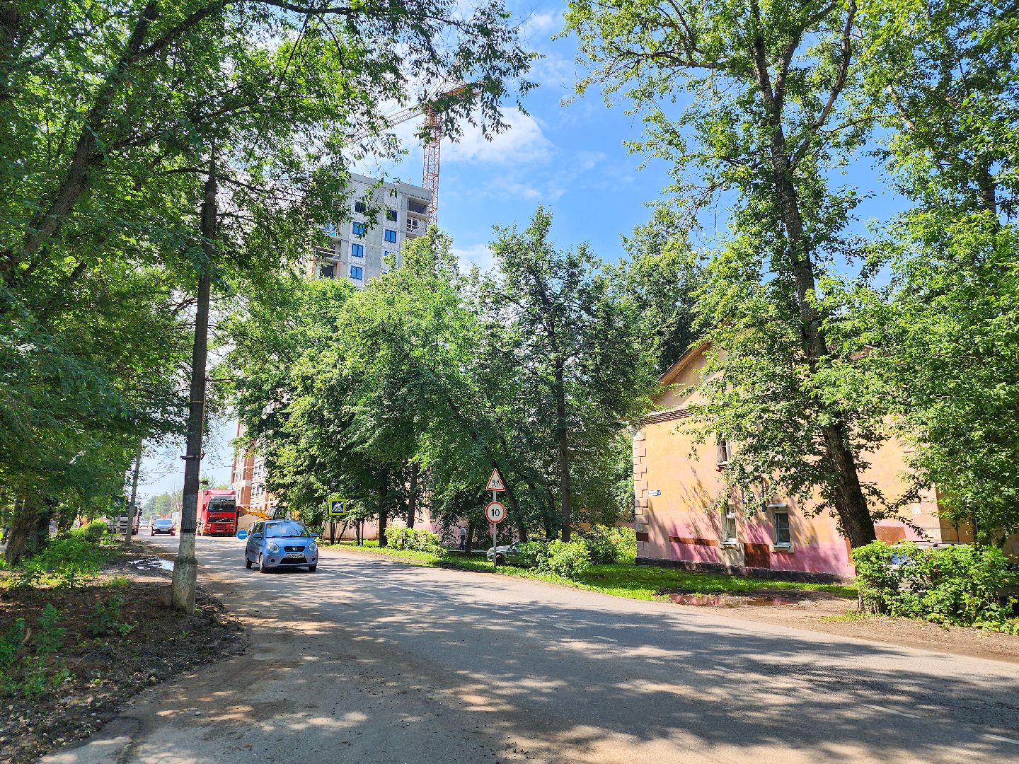 Подольск, строительство, южный поселок, дом для переселенцев подольск,