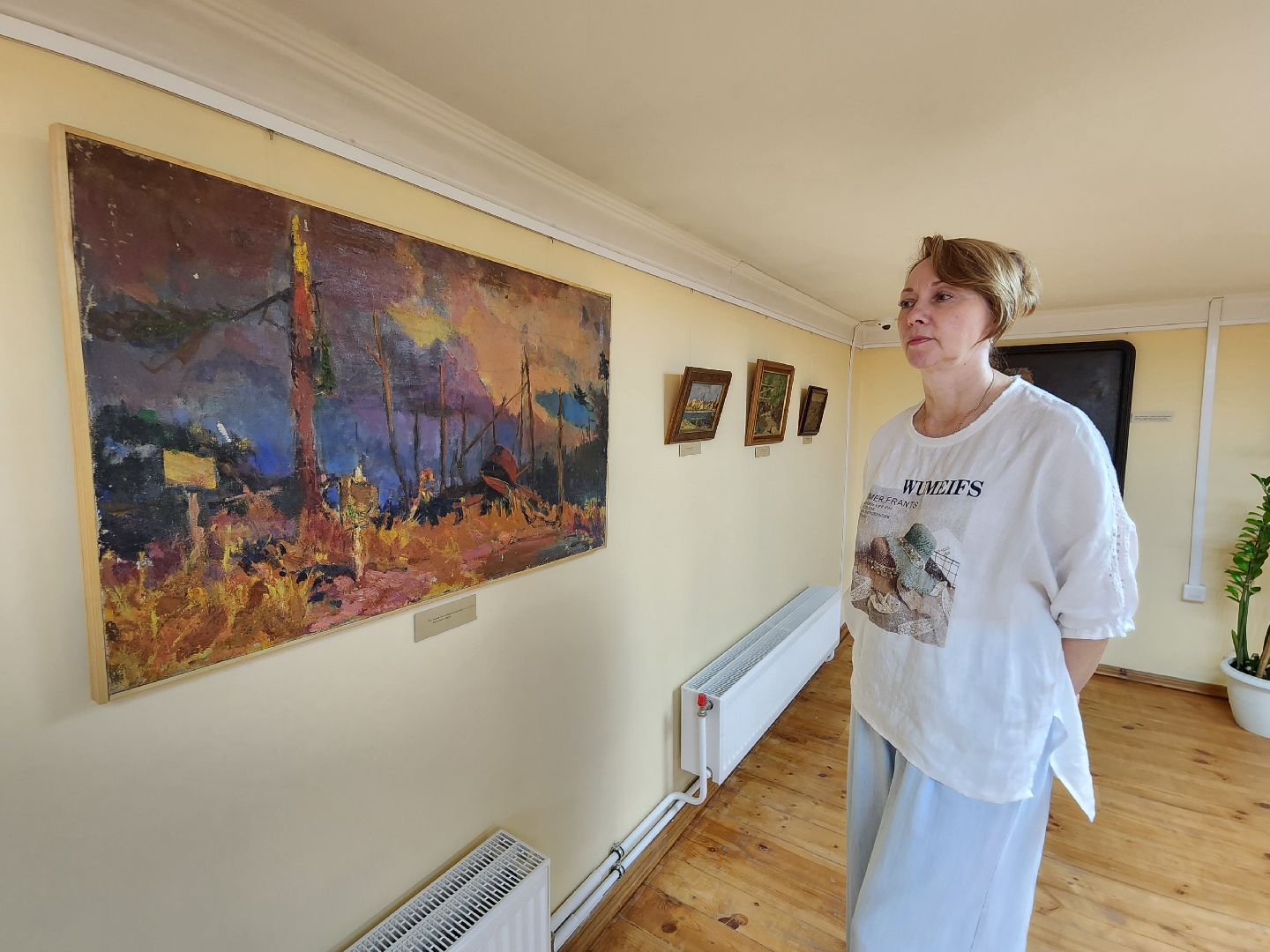 чехов, музей-усадьба лопасня-зачатьевское, выставка, пушкин - имя ратное, экспозиция, картины, рисунки, великая отечественная война,  80-летие победы, фотографии, письма, потомки пушкина, юрий авдеев,