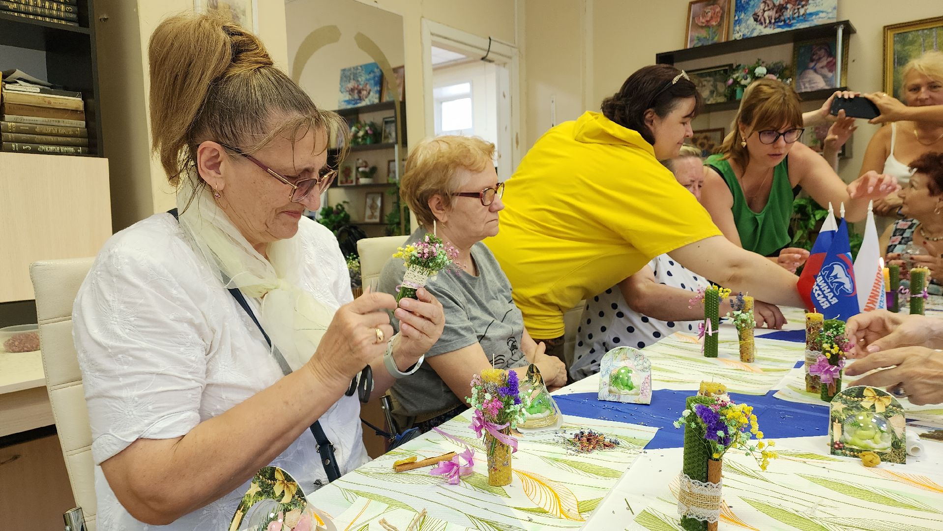 вертикалки, пушкино, мастер-класс, свечи,  декоративно-прикладное искусство, цветы, растения,мыло ручной работы, старшее поколение, социализация,