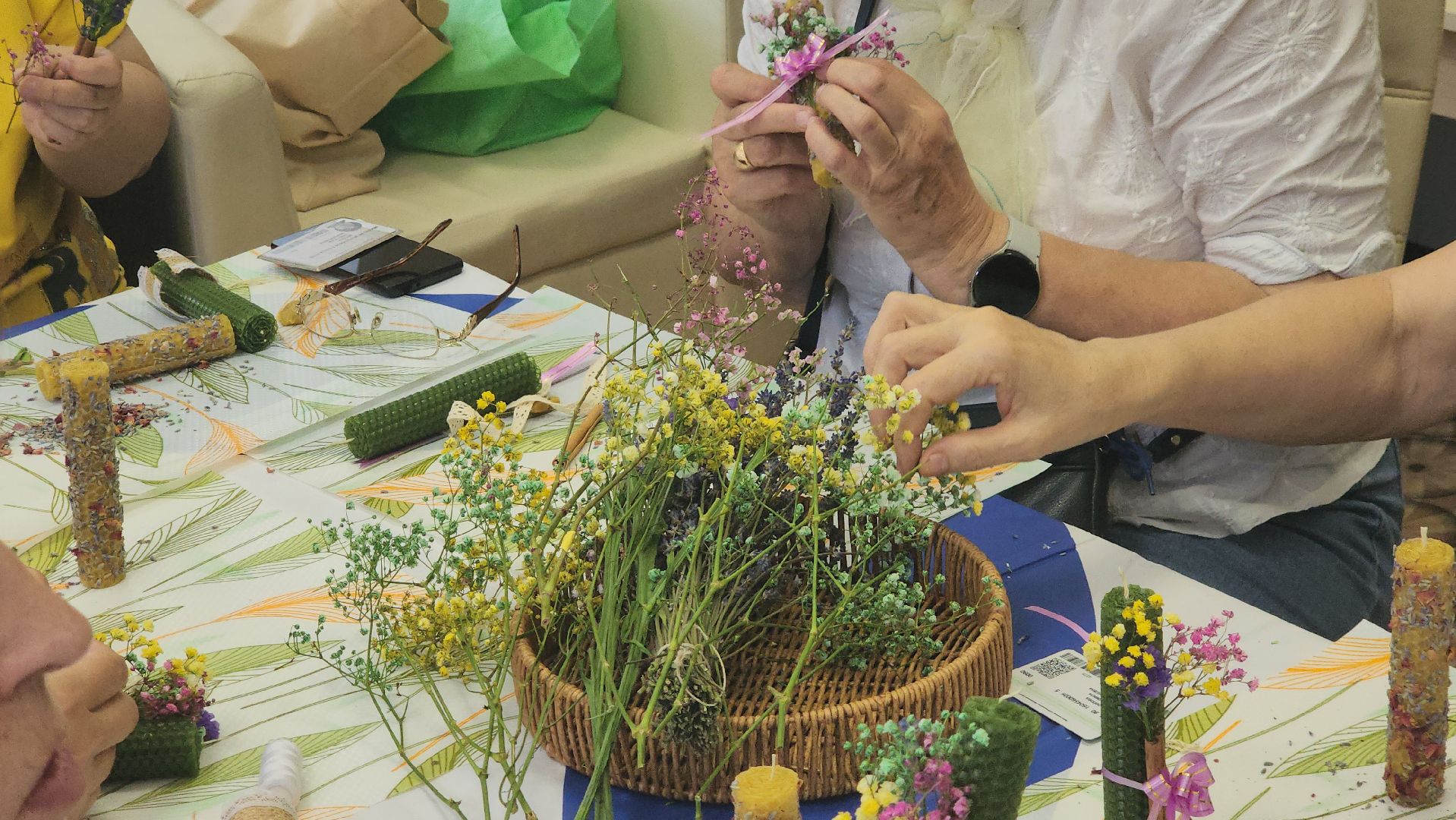 вертикалки, пушкино, мастер-класс, свечи,  декоративно-прикладное искусство, цветы, растения,мыло ручной работы, старшее поколение, социализация,