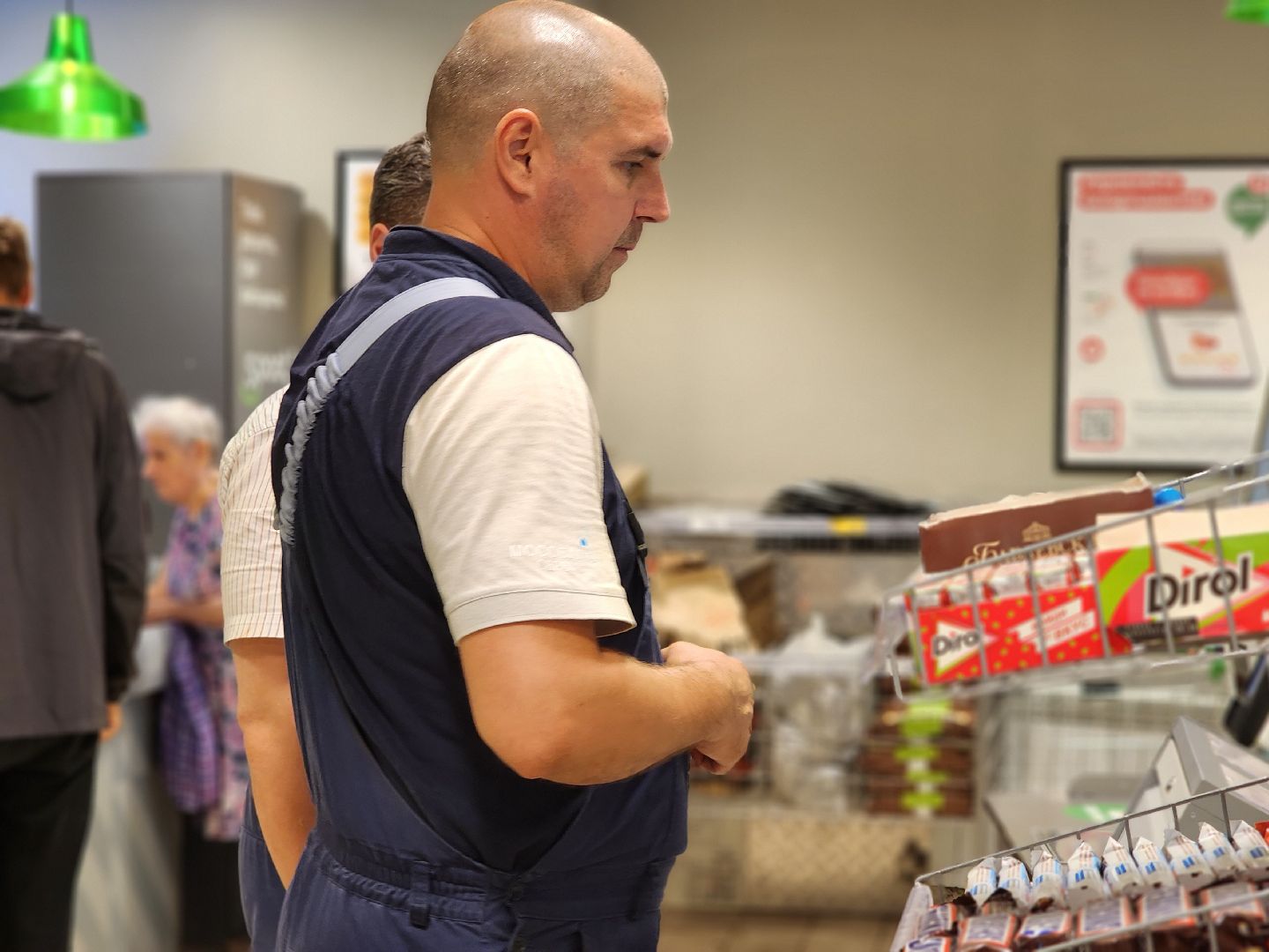 супермаркет, касса самообслуживания, экономика, старая купавна, богородский городской округ,