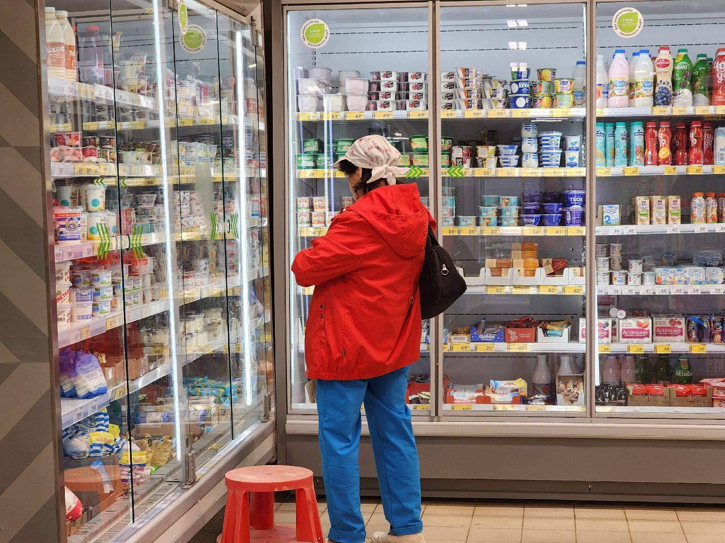 супермаркет, касса самообслуживания, экономика, старая купавна, богородский городской округ,