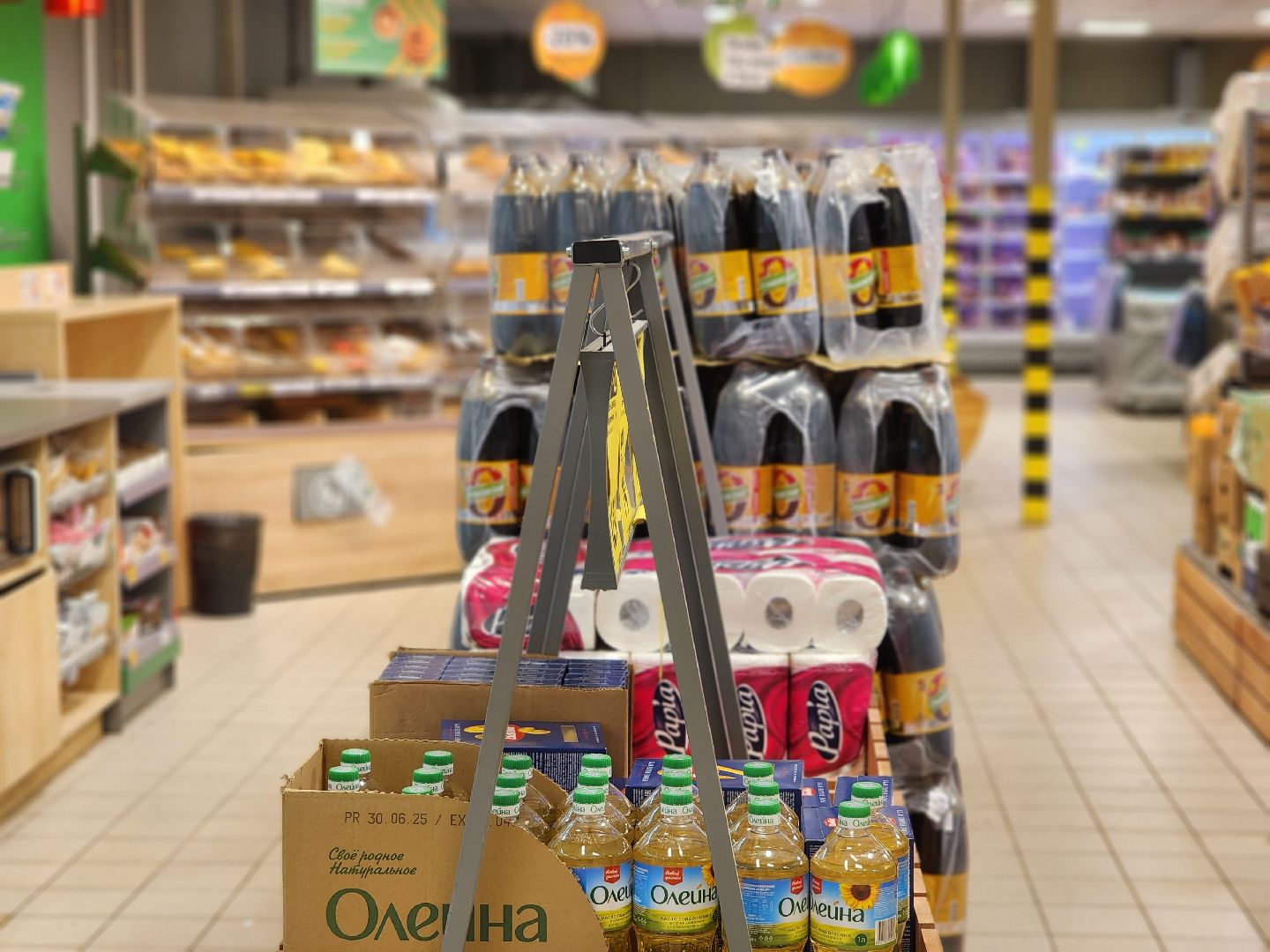 супермаркет, касса самообслуживания, экономика, старая купавна, богородский городской округ,