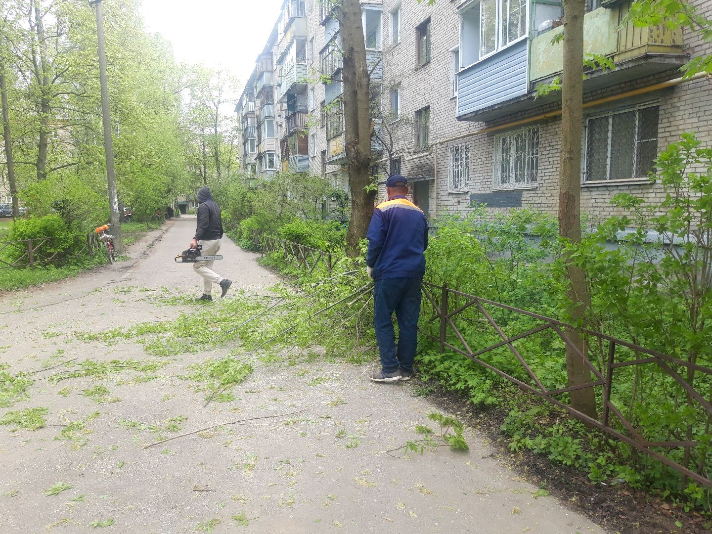 двор, доброе дело,