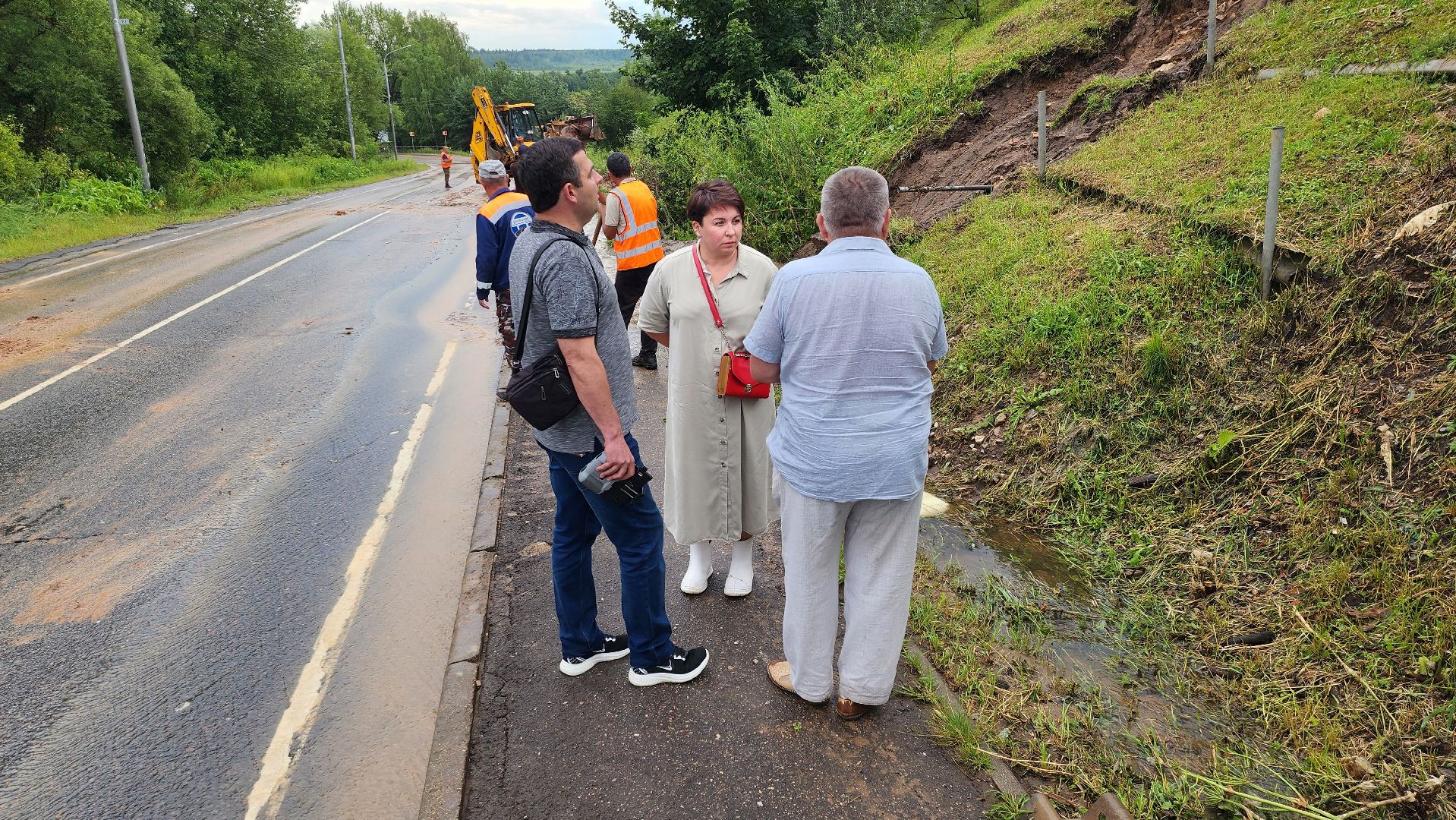 можайск, борисово, разгул стихии, мосавтодор ,