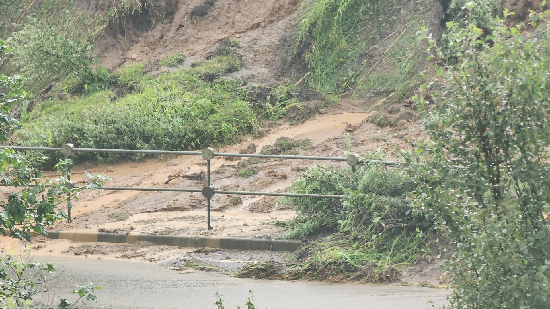 Можайск, Мосавтодор, сход грунта, последствия непогоды,