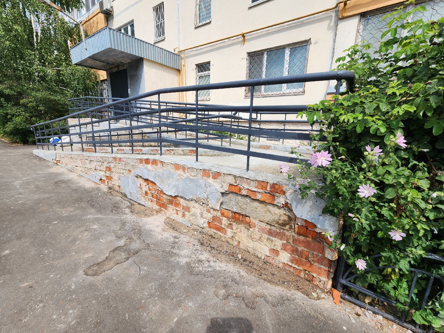 серпухов, улица воршилова, управляющая компания, установка пандусов в серпухове, жкх,