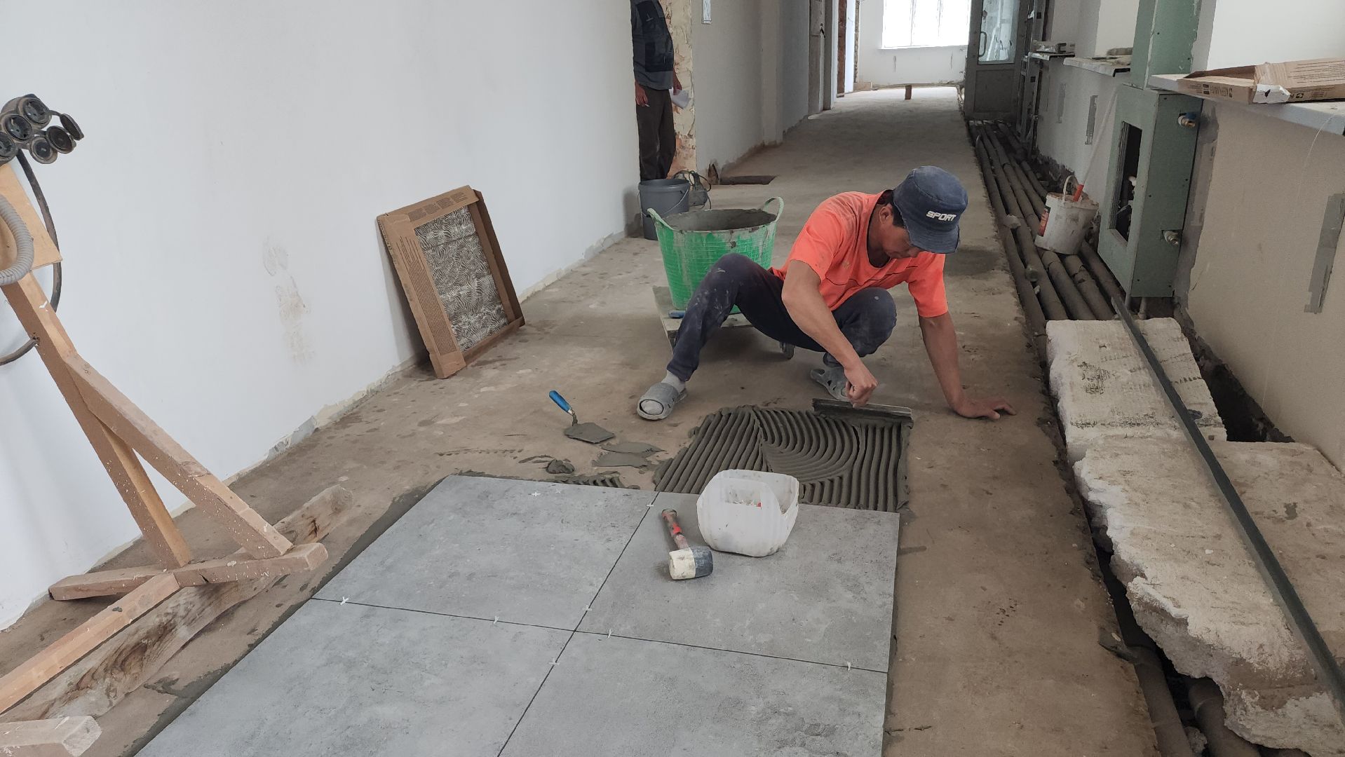 серпухов, школа 1, капитальный ремонт школы, строительство,