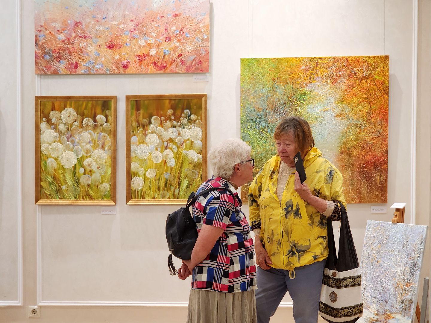 дубна, дк мир, выставка живописи, влад кравчук,