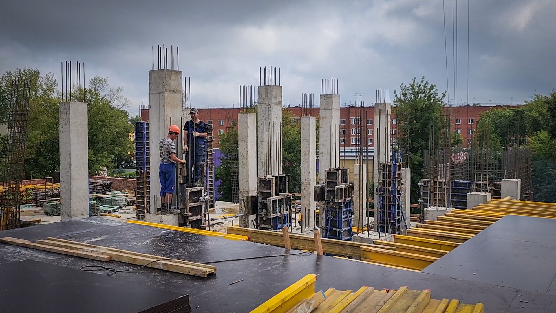 бронницы, строительство пристройки к лицею, новый корпус лицея в бронницах,