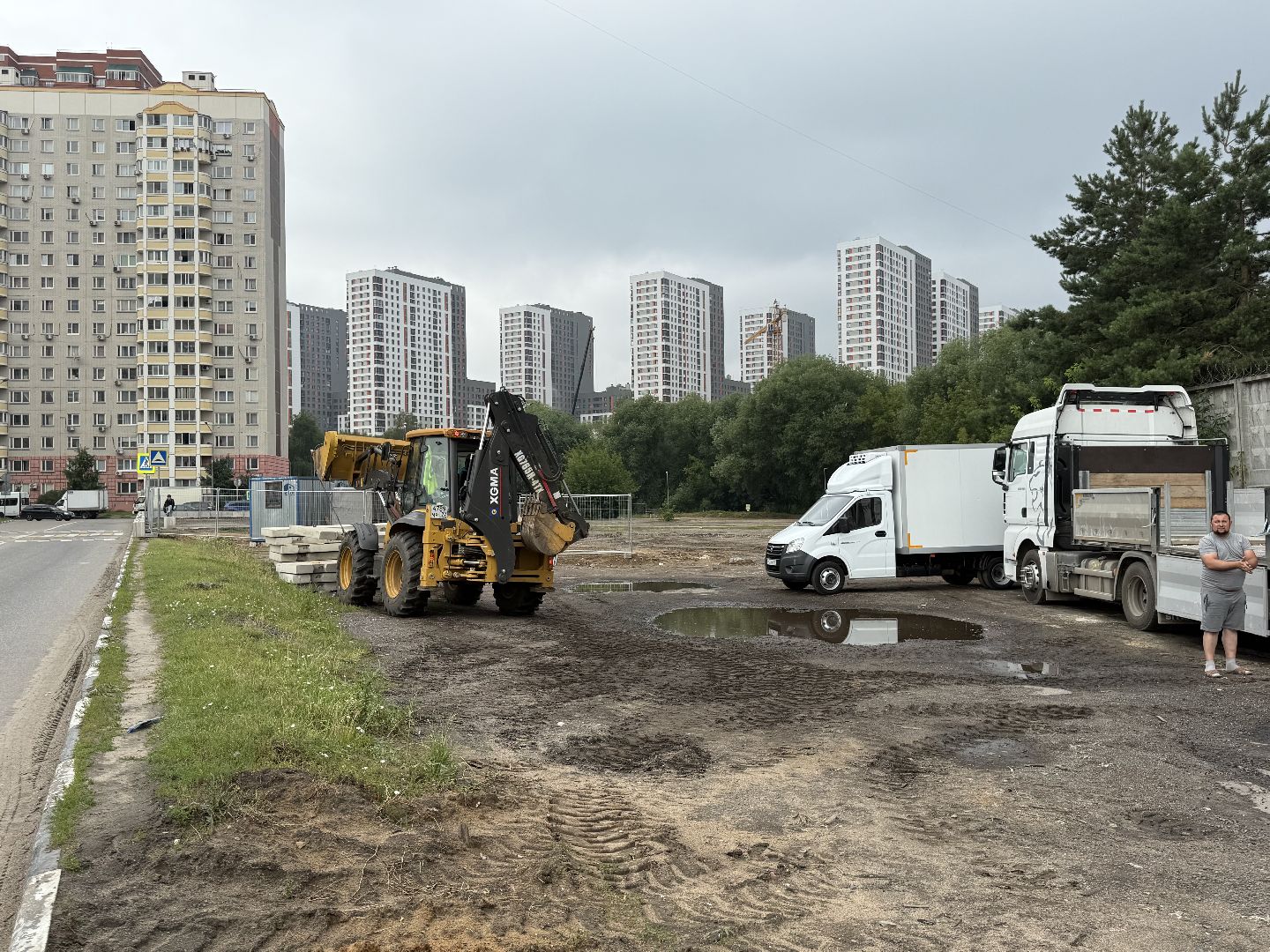 котельники, Дорога,парковка, школа, детский сад,