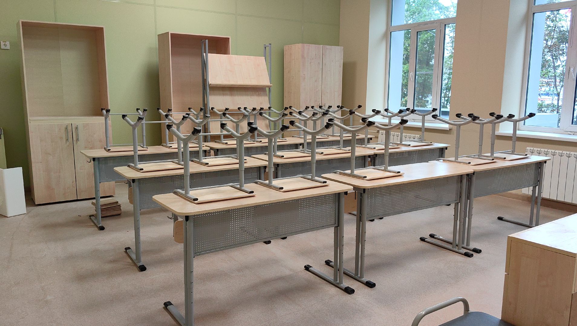 лицей, капремонт, мебель, оборудование, фасад,