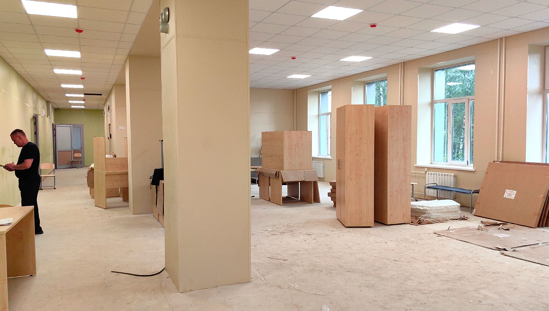 лицей, капремонт, мебель, оборудование, фасад,