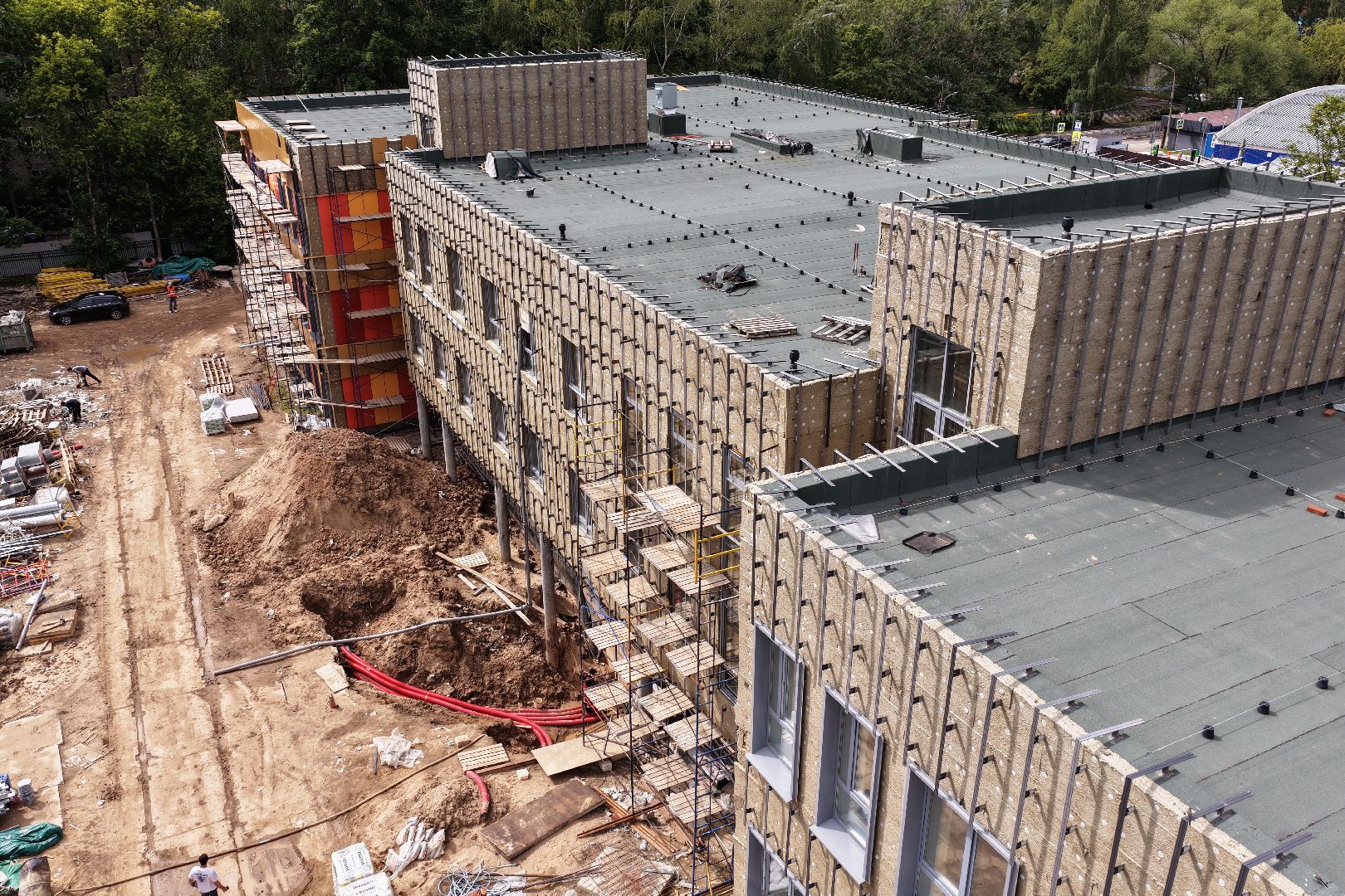 видео с коптера, детский сад радуга, детский сад химки,